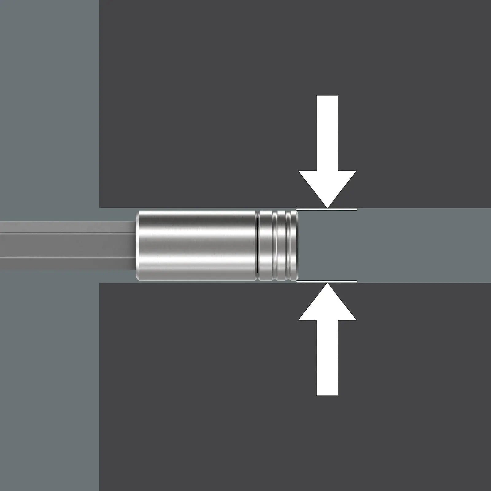 Wera Screwdriver Set 1/4" Hex 300mm Kraftform Kompakt KK 27 XL Universal Imperial Set 1 7 Pieces PH SL SQ White Rose Tools