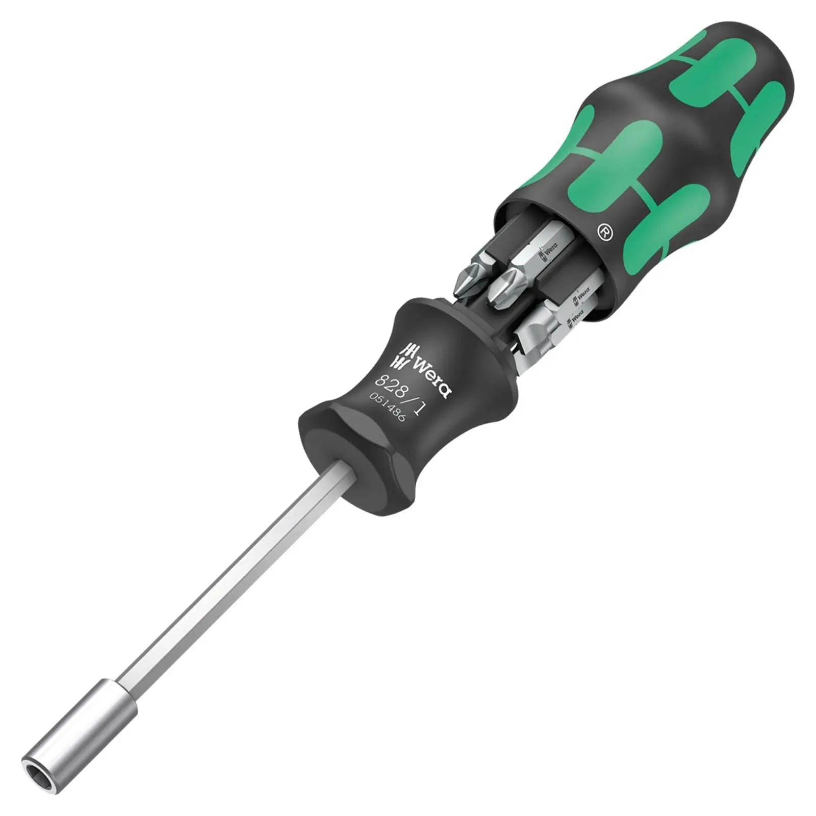 Wera Screwdriver Set Bit Holding 7 Piece Kraftform Kompakt 27 Set 2 White Rose Tools
