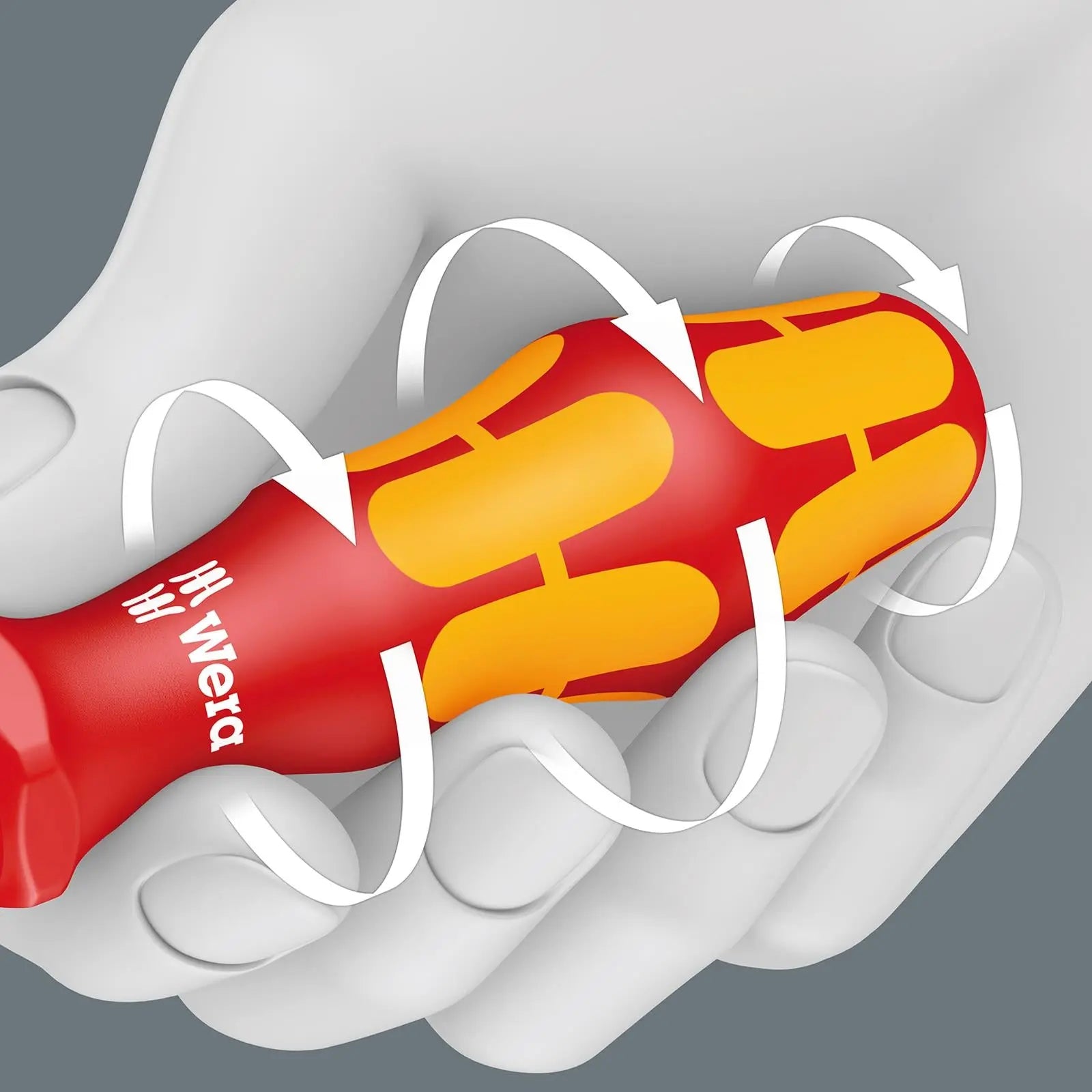 Wera Screwdriver Set Rack VDE 7 Piece 160 i/7 Kraftform Plus Series 100 Voltage Tester Slotted Phillips White Rose Tools