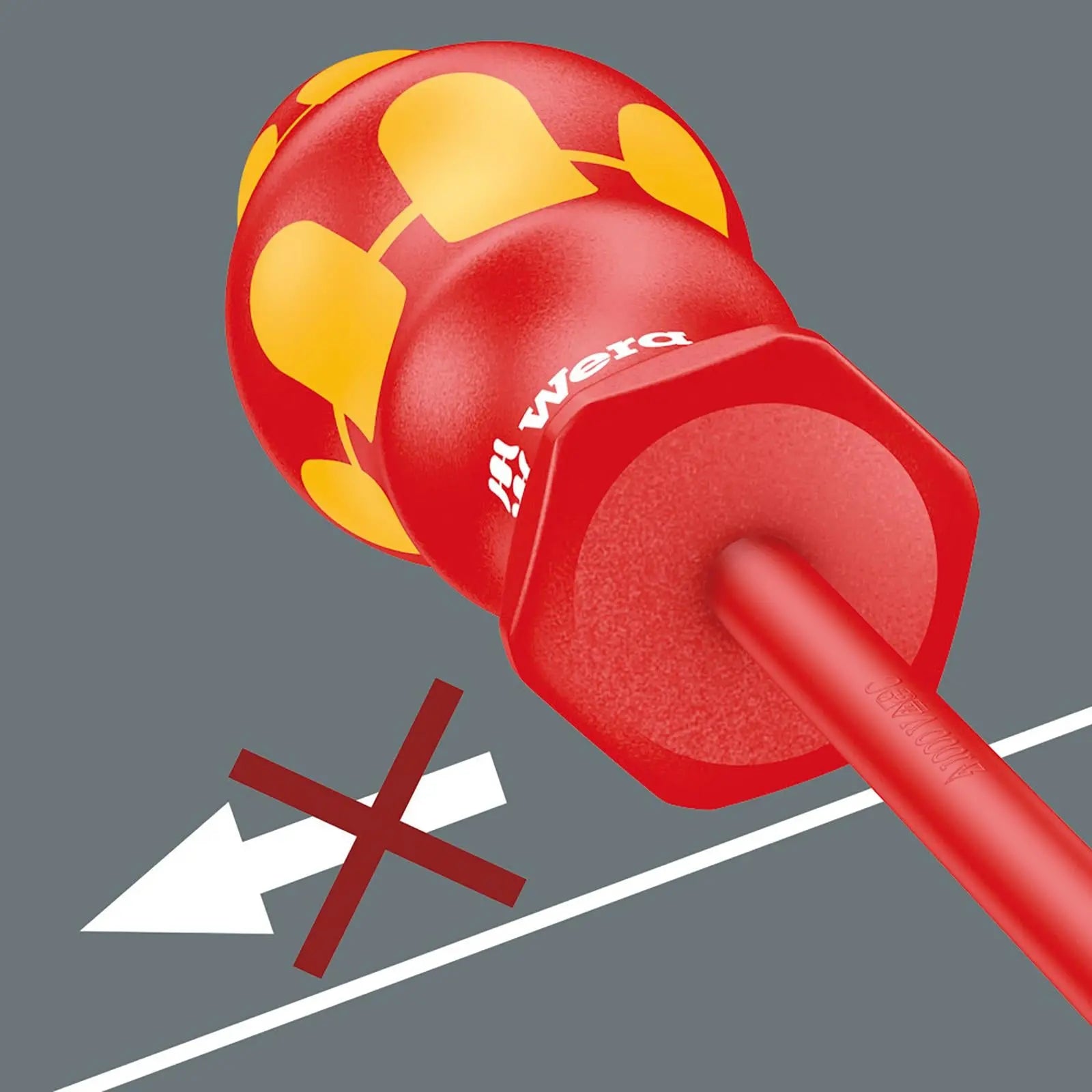 Wera Screwdriver Set Rack VDE 7 Piece 160 i/7 Kraftform Plus Series 100 Voltage Tester Slotted Phillips White Rose Tools