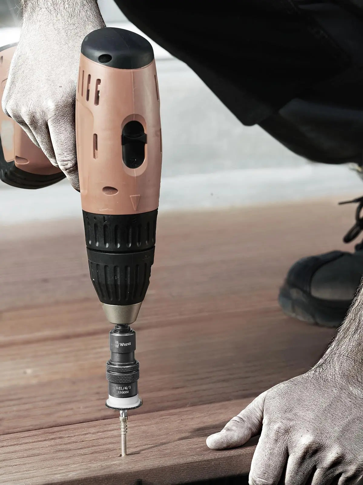 Wera Screwdriver Set Stainless Steel Bits Patio Construction Set T 1 21 Piece for Flush Screw Heads