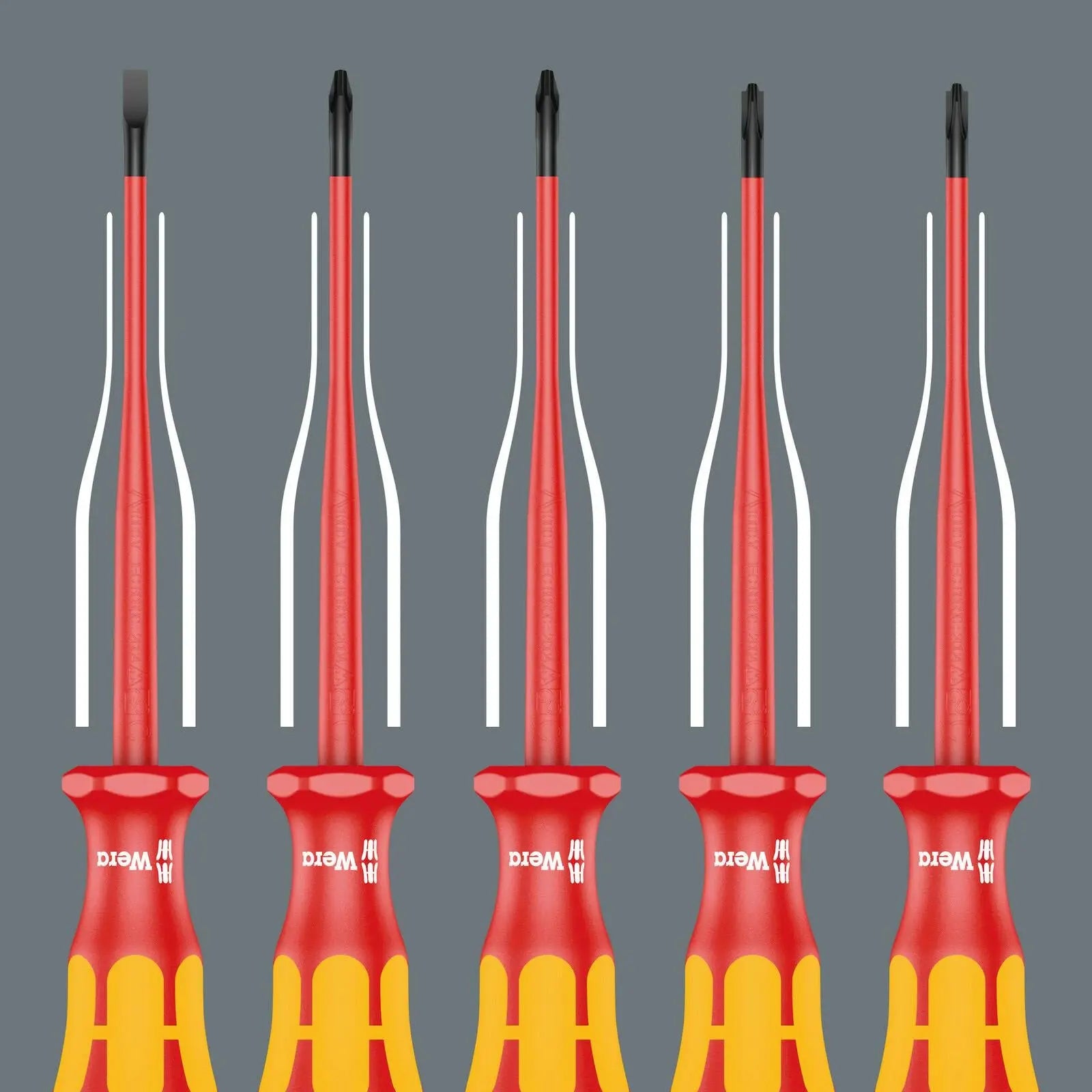 Wera Screwdriver Set with Water Bottle 9540 Kraftform XL Bottle Set 17 Pieces SL PH TX PZ Hex White Rose Tools