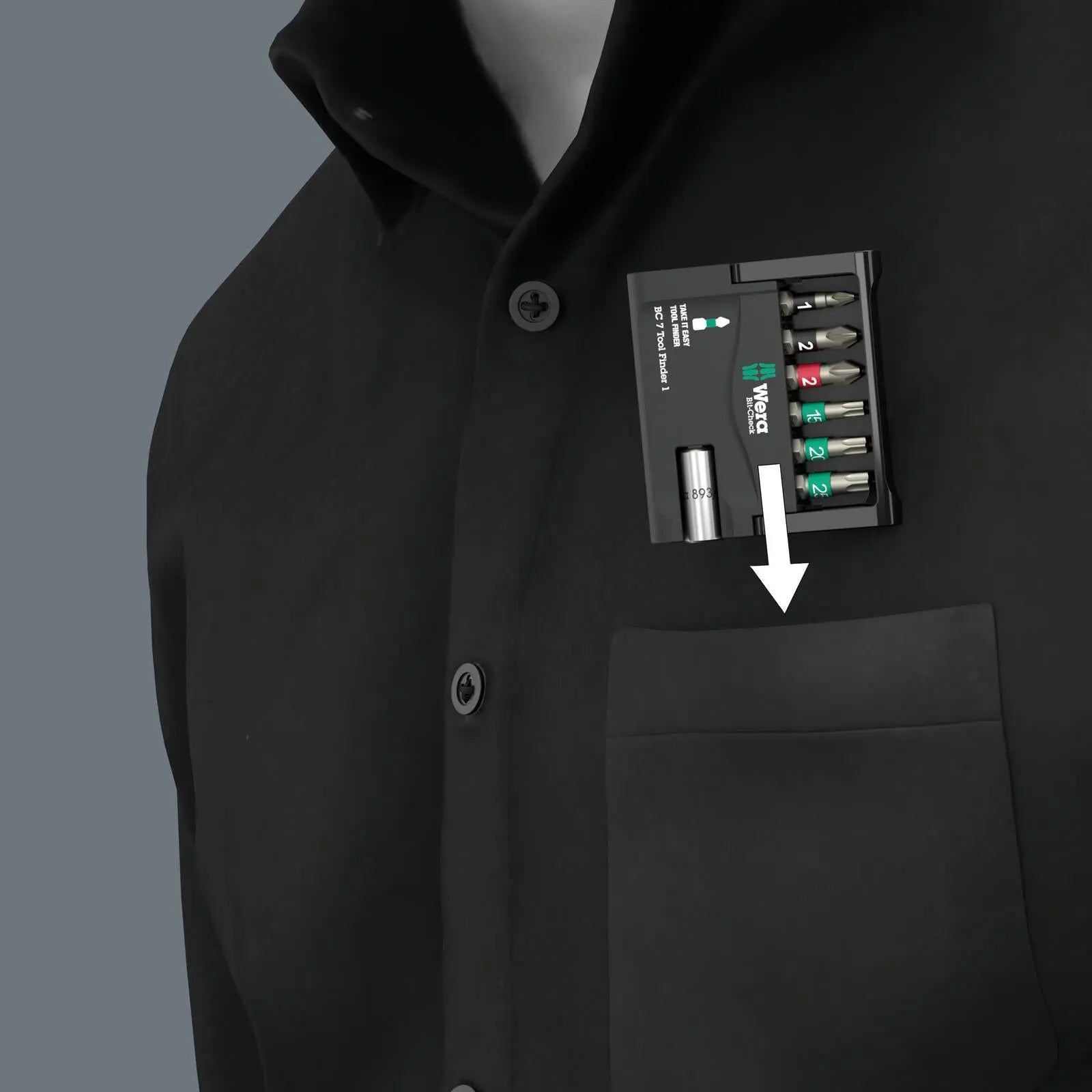 Wera Screwdriver Set with Water Bottle 9540 Kraftform XL Bottle Set 17 Pieces SL PH TX PZ Hex White Rose Tools