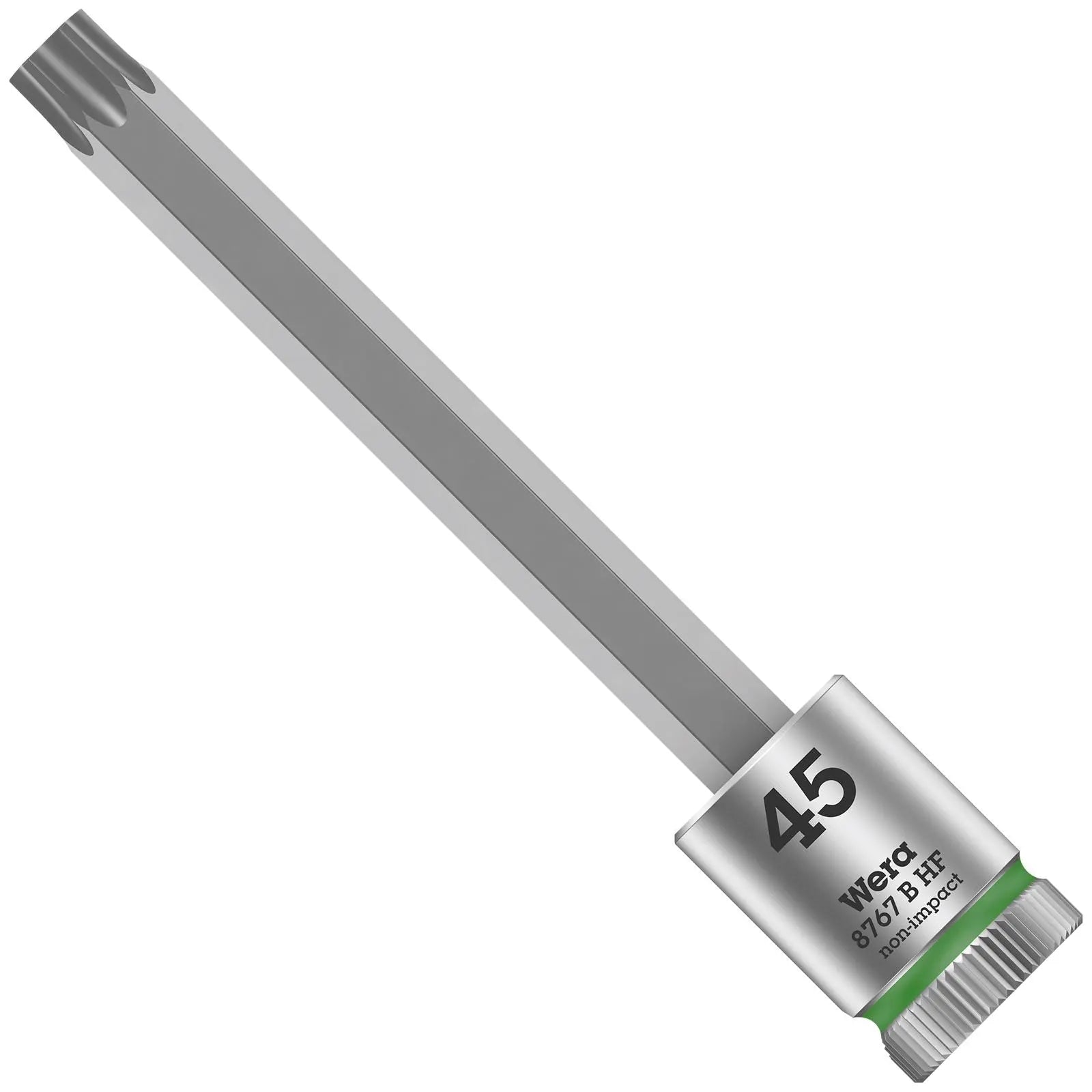 Wera Socket Bit TORX HF 3/8" Drive Zyklop Socket Bits with Holding Function 8767 B TX10-TX50 White Rose Tools