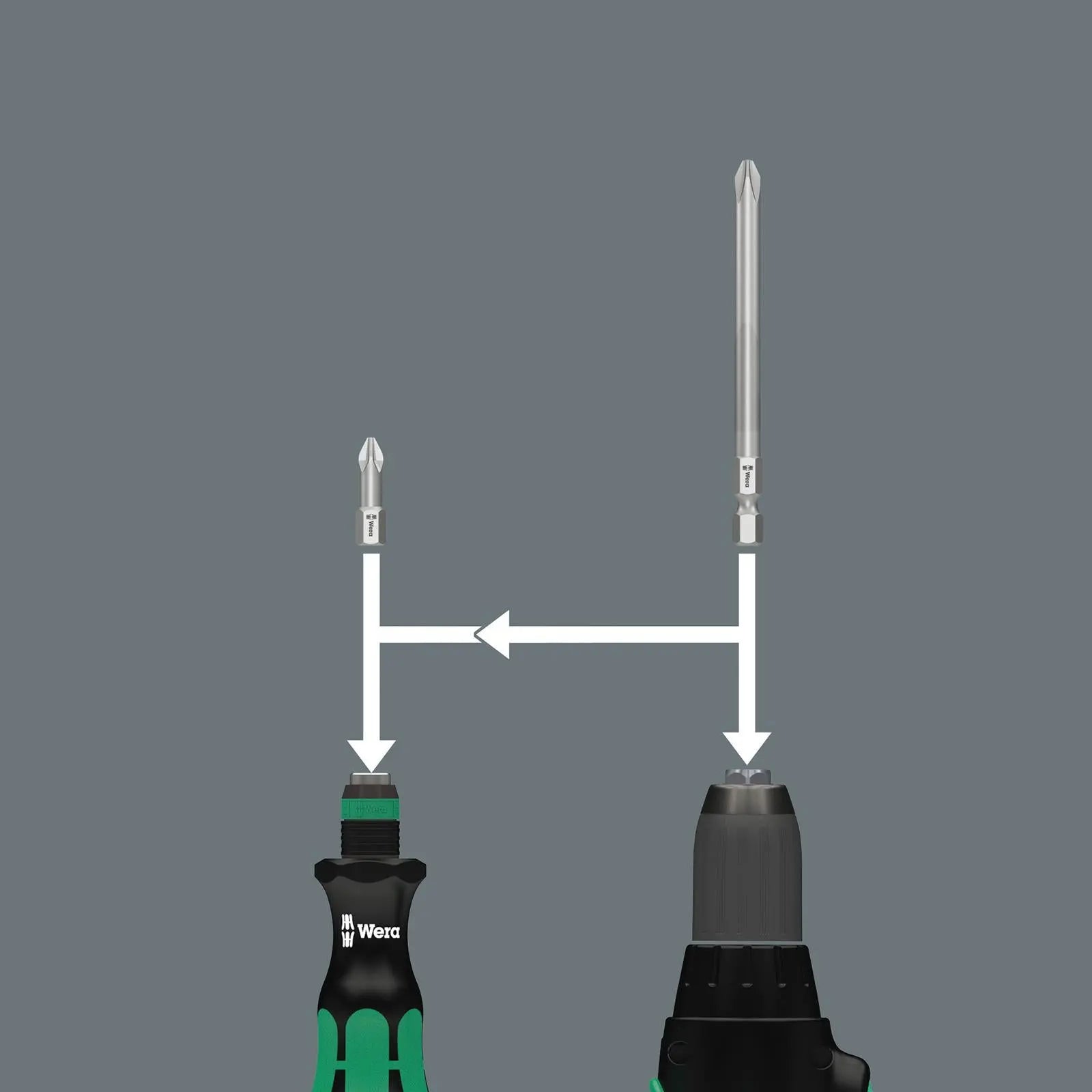 Wera Socket and Screwdriver Bit Set 1/4" Drive 39 Piece Kraftform Kompakt M 1 Metal White Rose Tools