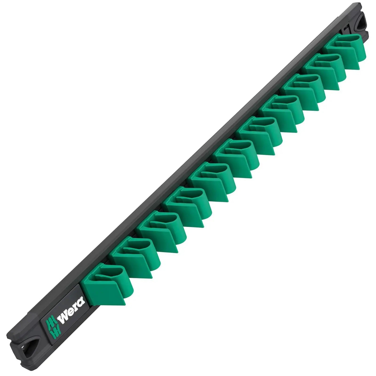 Wera Spanner Rack 9610 Joker Magnetic Rail 11 Spanner Capacity Empty 30 x 370mm  White Rose Tools