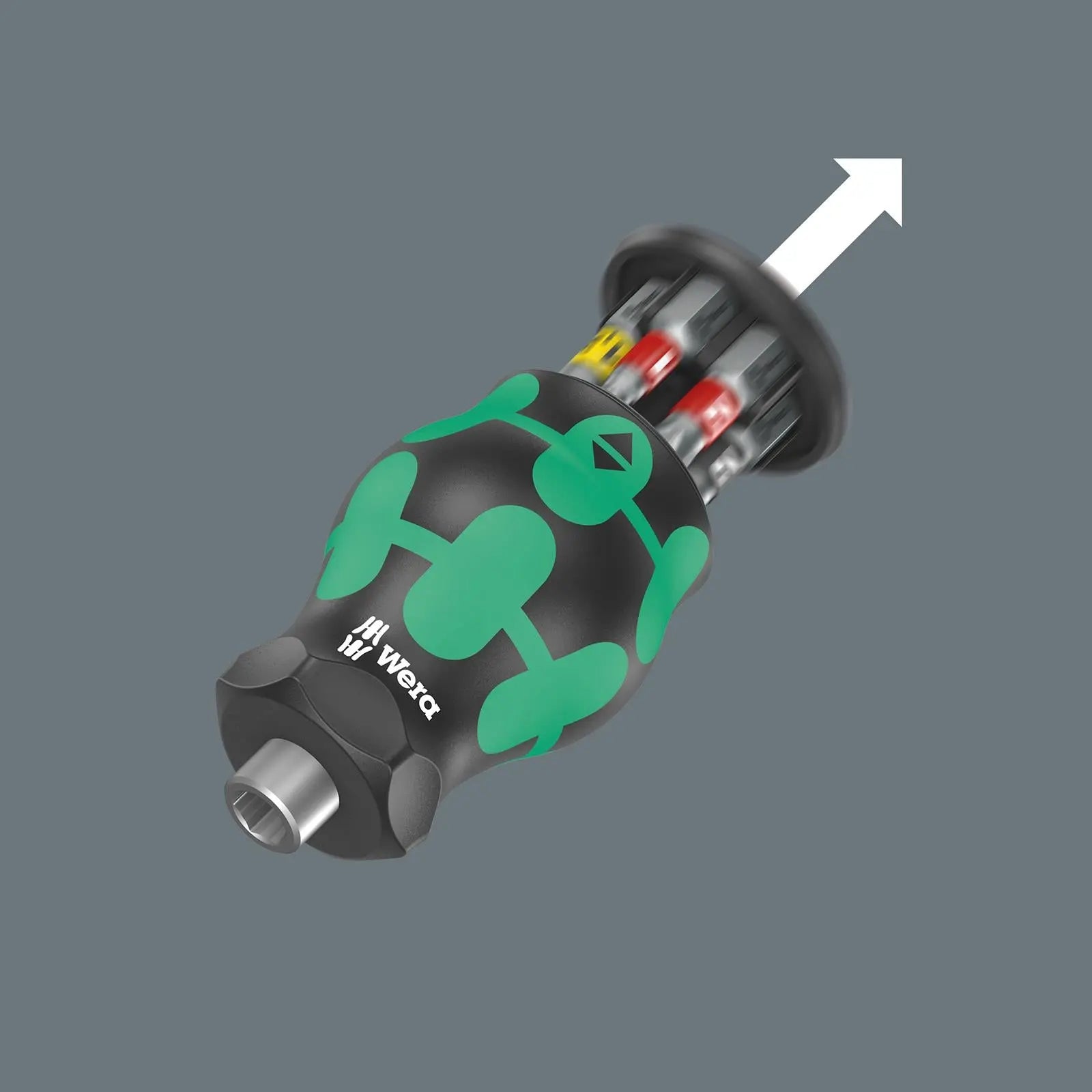 Wera Stubby Screwdriver Kraftform Kompakt Magazine 2 6 Piece PH PZ SL