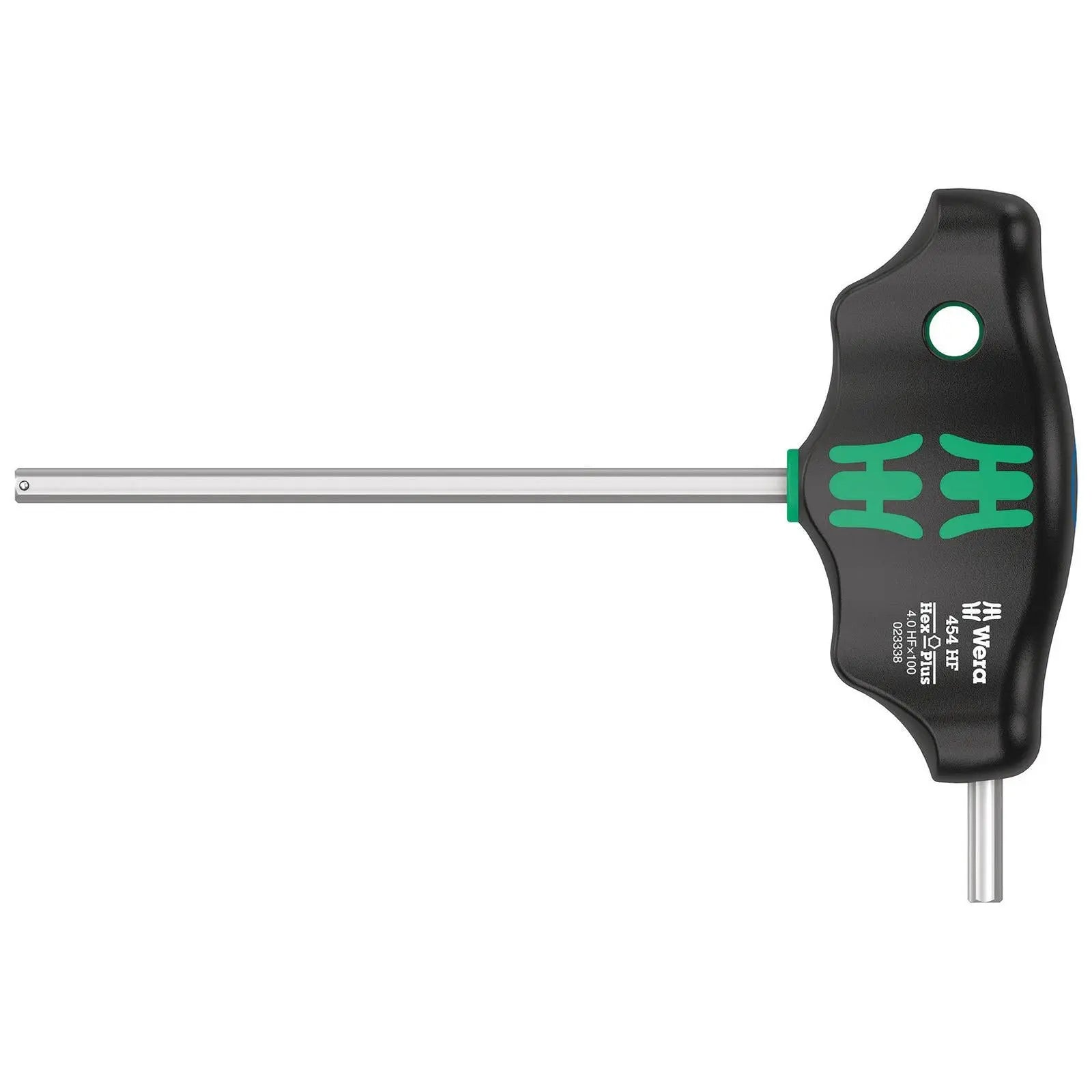 Wera T-Handle Hex Screwdriver Hex-Plus with Holding Function 454 HF White Rose Tools