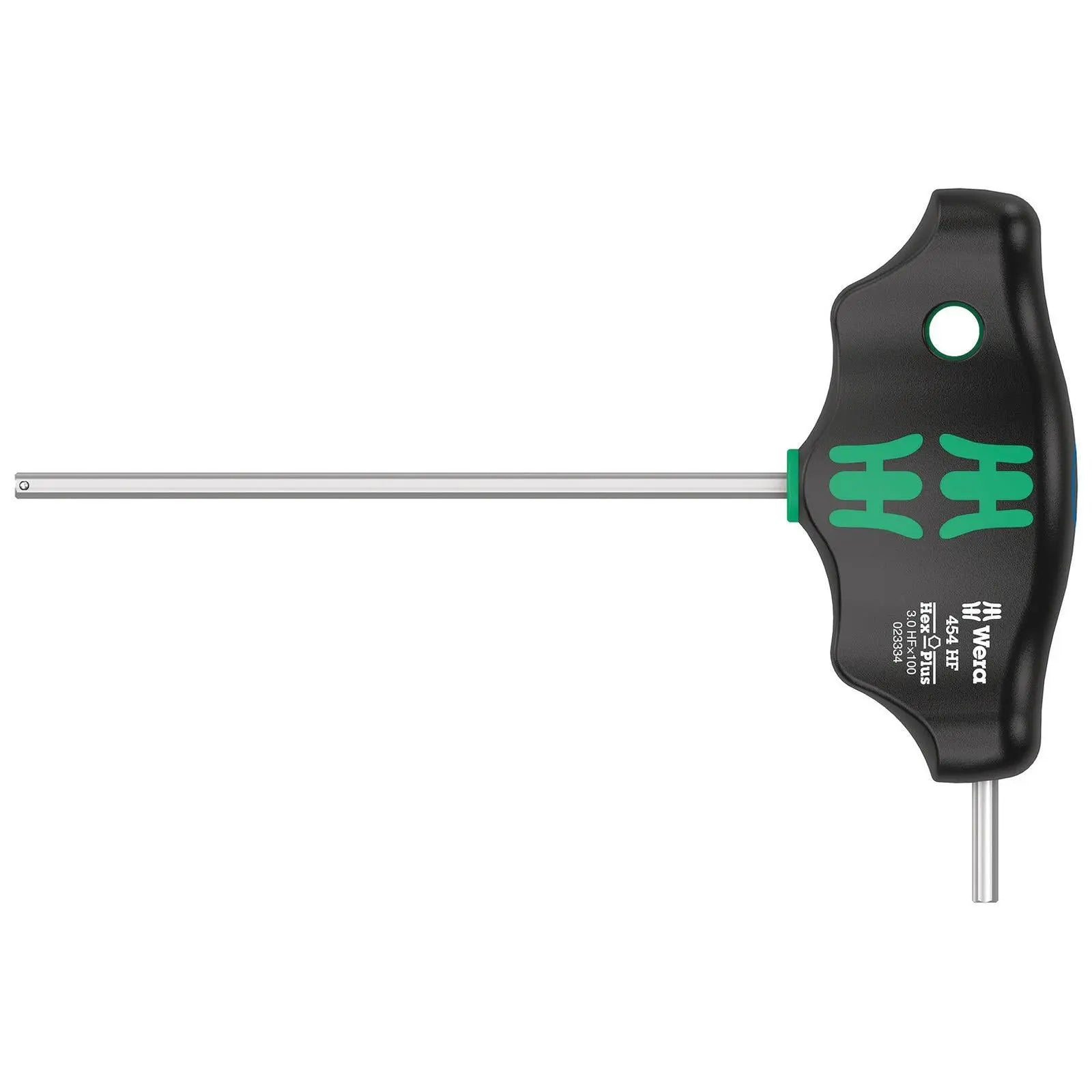 Wera T-Handle Hex Screwdriver Hex-Plus with Holding Function 454 HF White Rose Tools