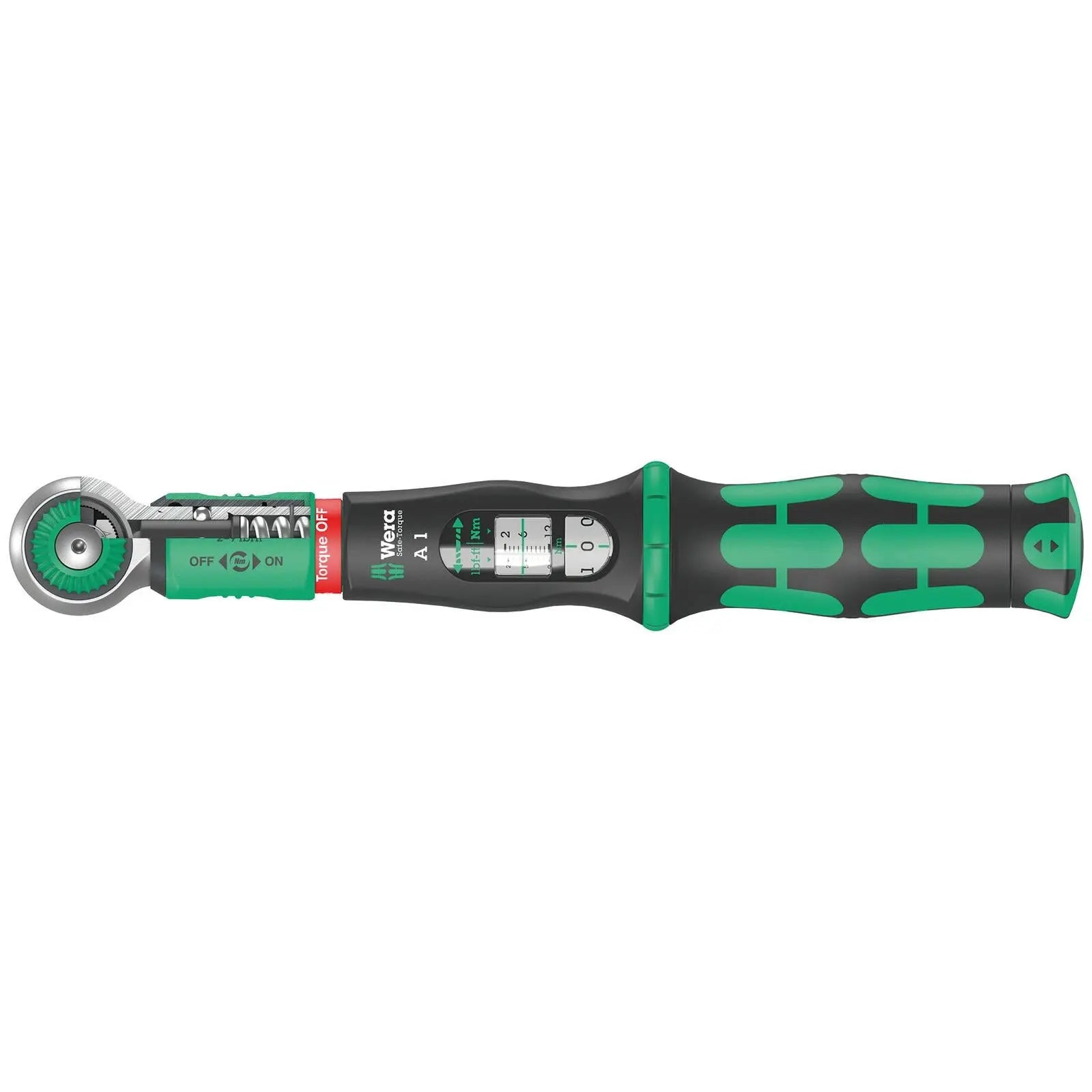 Wera Torque Wrench Kit 1/4" Drive 2-12 Nm Safe Torque A 1 SHK Set 1 20 Pieces TX Hex 5.5-13mm Sockets White Rose Tools