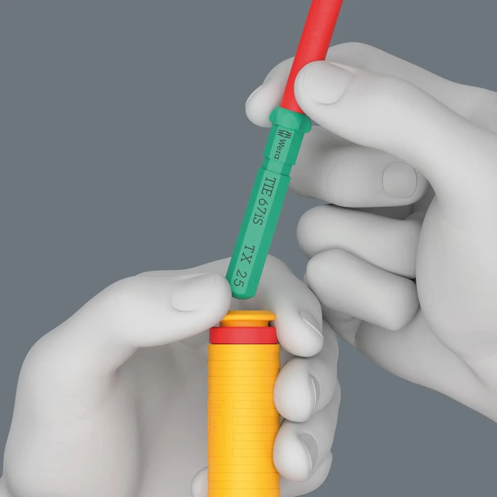 Wera VDE Safe Torque Screwdriver 0.4-2.0 Nm 7508 VDE Kraftform Speed Torque  White Rose Tools