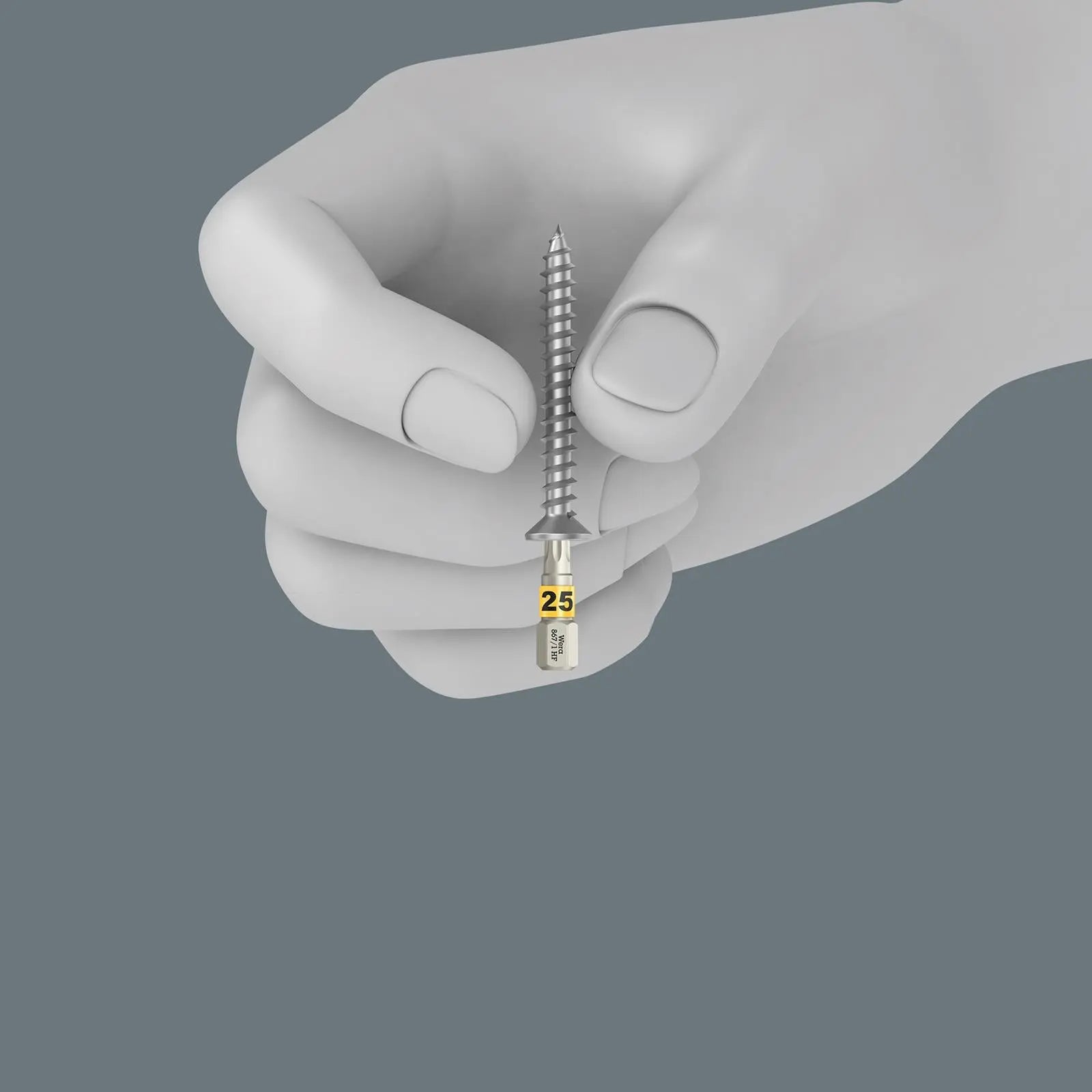 Wera Wood Screwdriver Bits Torx with Holding Function 30 Piece Bit-Check 30 Wood TX HF 1 White Rose Tools