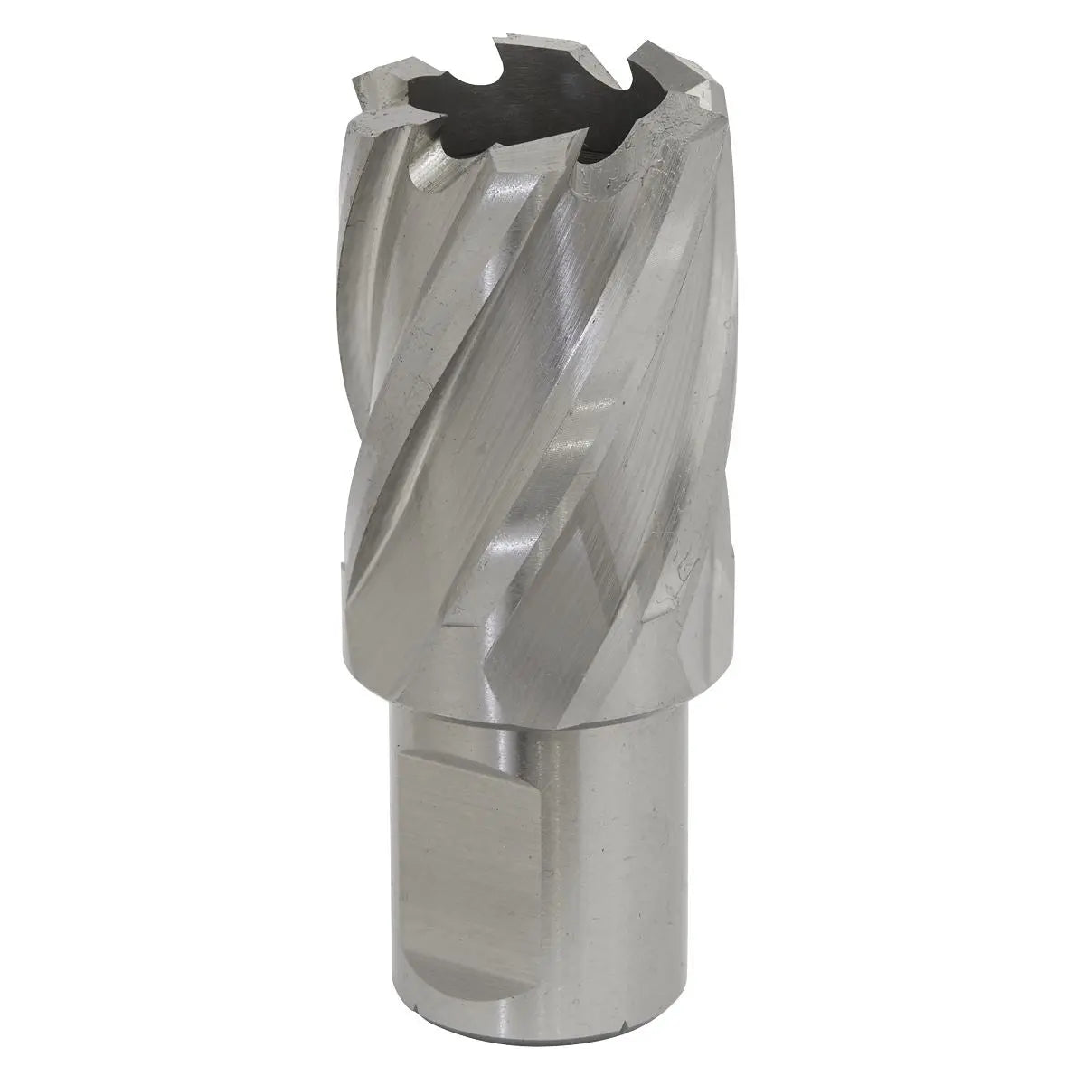 Worksafe by Sealey 28mm HSS Mag Drill Bit Cut Depth 25mm White Rose Tools