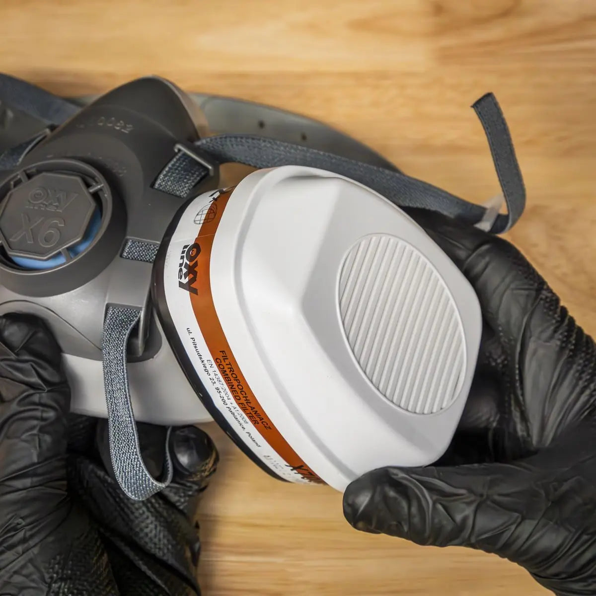 Worksafe by Sealey A2 P3 R D Cartridge Filter - Pack of 2 White Rose Tools