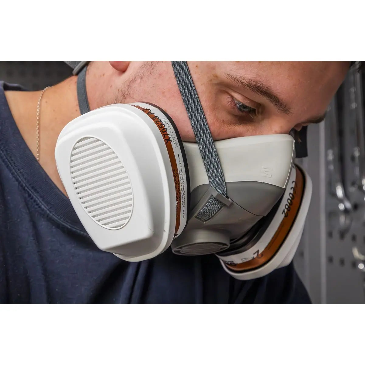 Worksafe by Sealey A2 P3 R D Cartridge Filter - Pack of 2 White Rose Tools