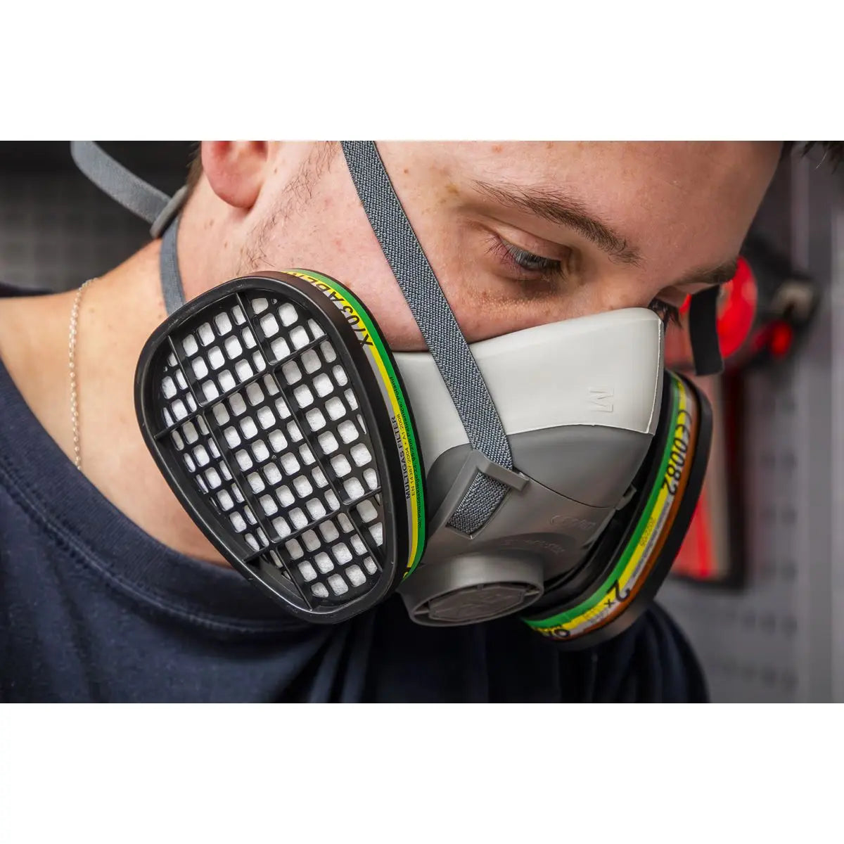 Worksafe by Sealey ABEK1 Filter Cartridge - Pack of 2 White Rose Tools