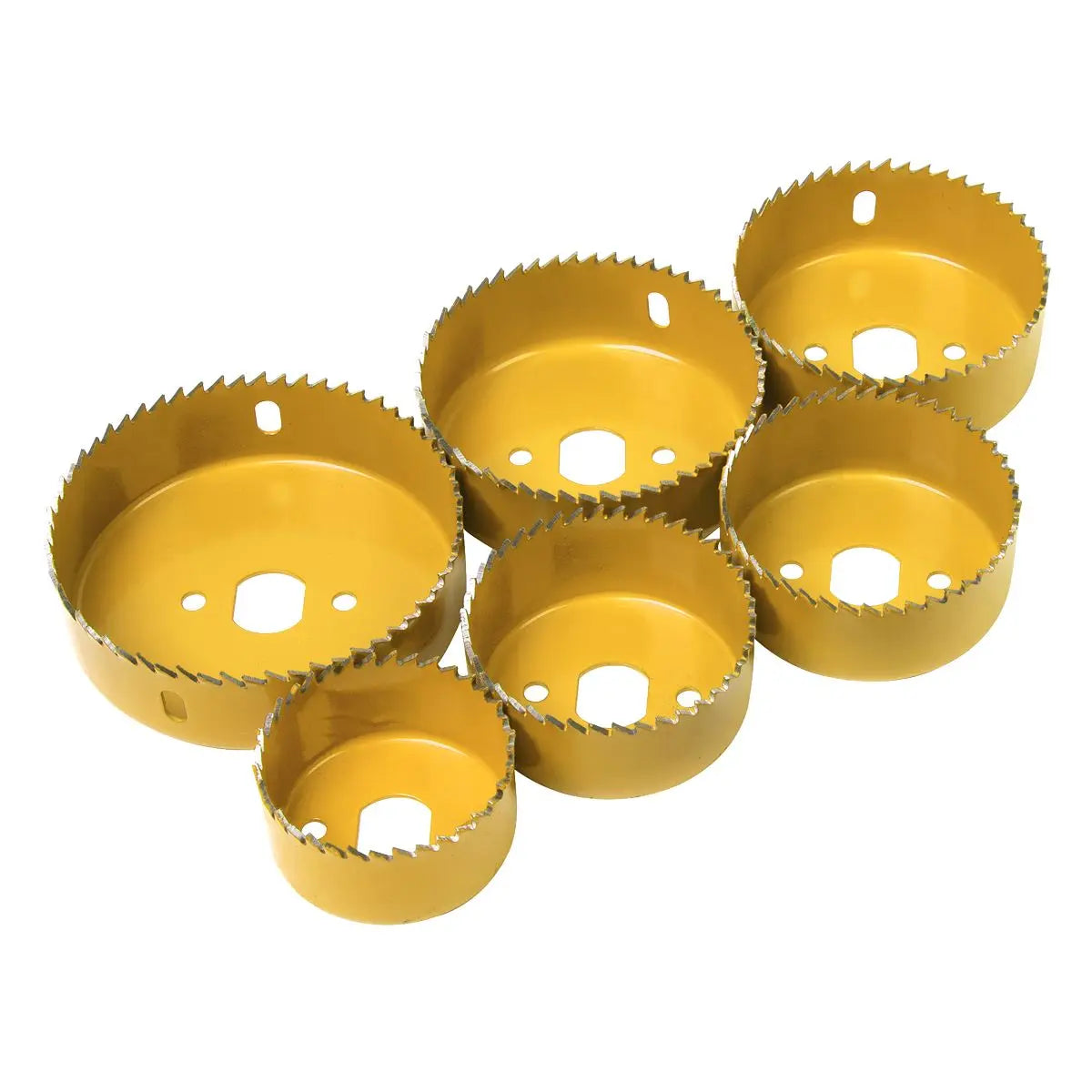 Worksafe by Sealey Downlight Hole Saw Kit 9pc White Rose Tools