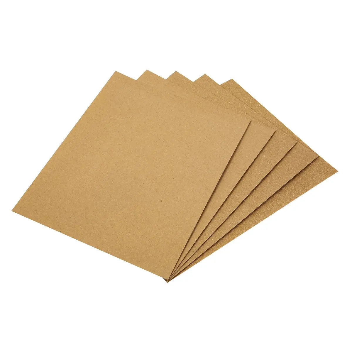 Worksafe by Sealey Glasspaper 280 x 230mm - Assorted Pack of 5