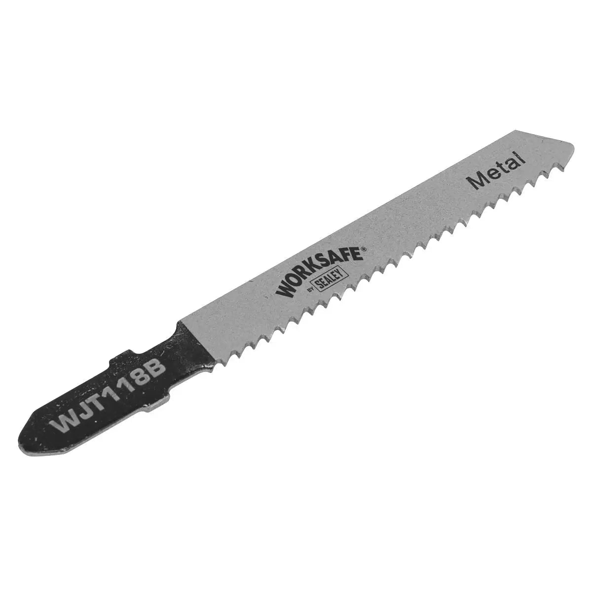 Worksafe by Sealey Jigsaw Blade Metal 55mm 12tpi - Pack of 5