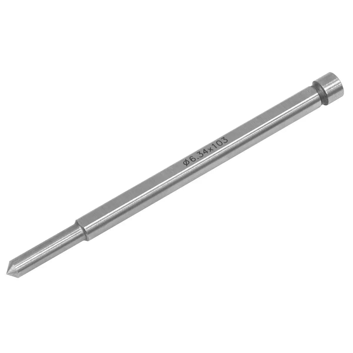 Worksafe by Sealey Long Straight Pin Pilot Rod 102mm White Rose Tools