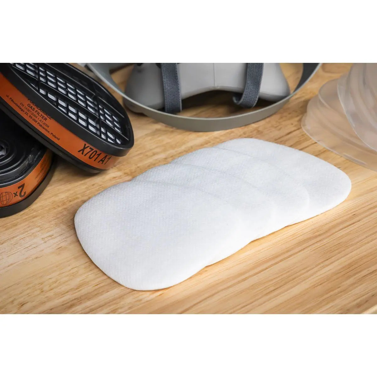 Worksafe by Sealey P2 R D Particulate Prefilter - Pack of 4 White Rose Tools