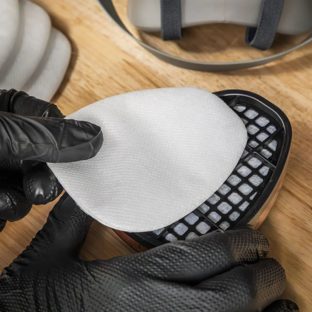 Worksafe by Sealey P2 R D Particulate Prefilter - Pack of 4 White Rose Tools