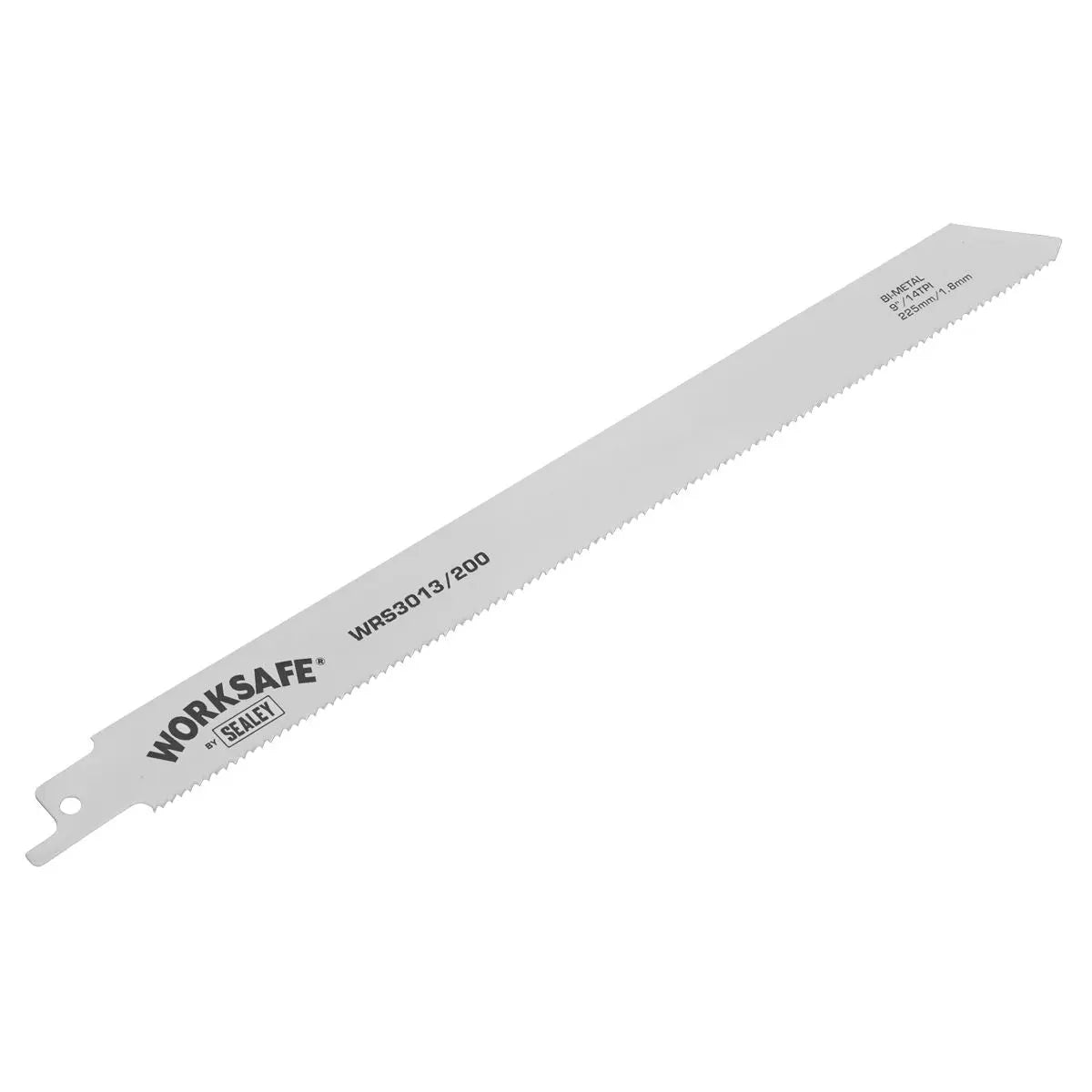 Worksafe by Sealey Reciprocating Saw Blade 225mm 14tpi - Pack of 5