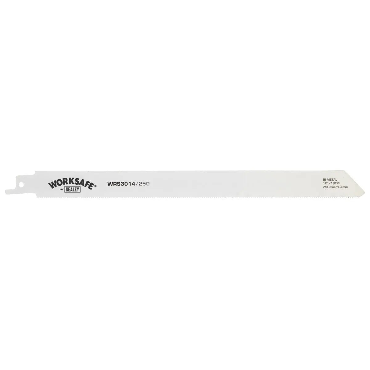 Worksafe by Sealey Reciprocating Saw Blade Metal 250mm 18tpi - Pack of 5