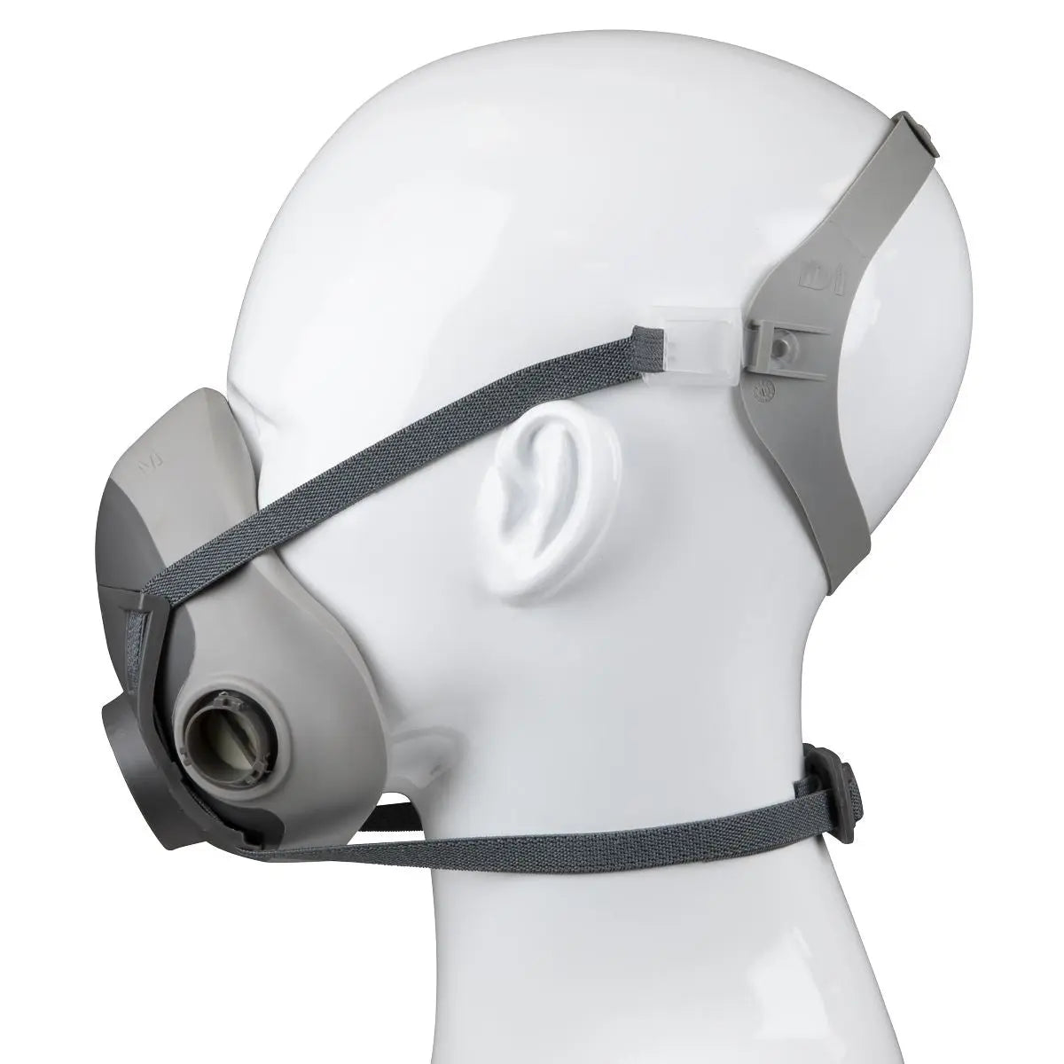 Worksafe by Sealey Reusable Half Mask without Filters  White Rose Tools