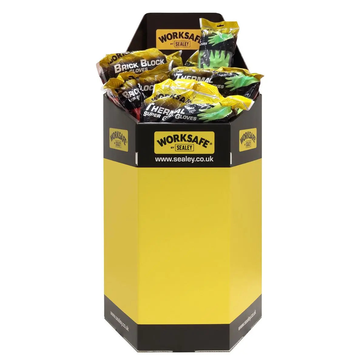 Worksafe by Sealey Worksafe Dump Bin - Gloves 2 White Rose Tools