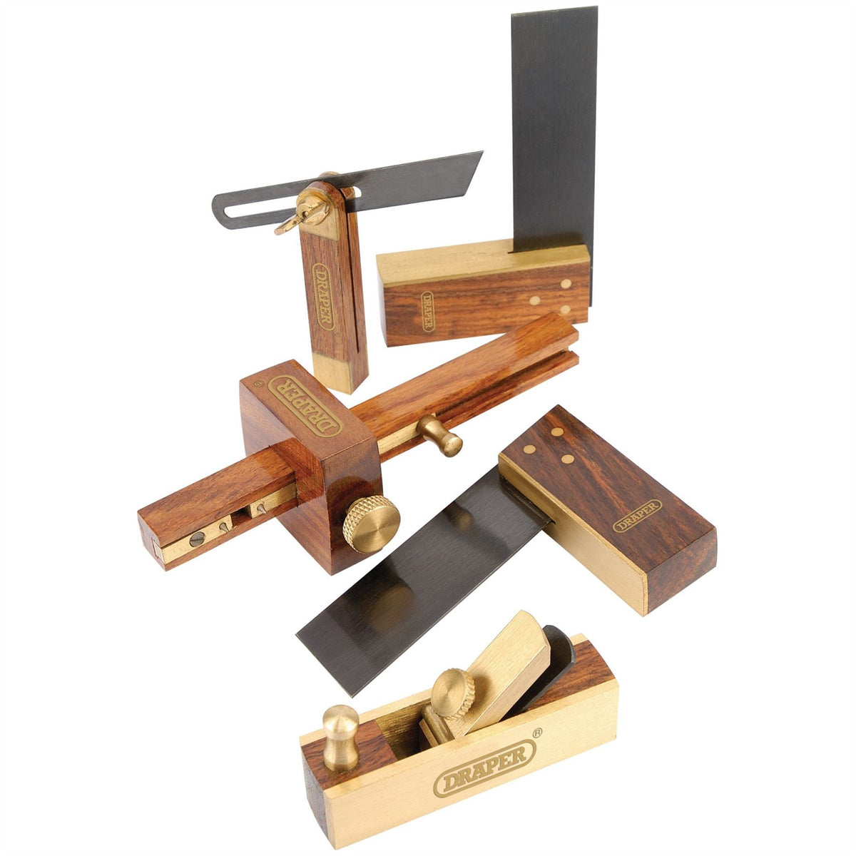 Draper Mini Woodwork Set (5 Piece) 32272 White Rose Tools