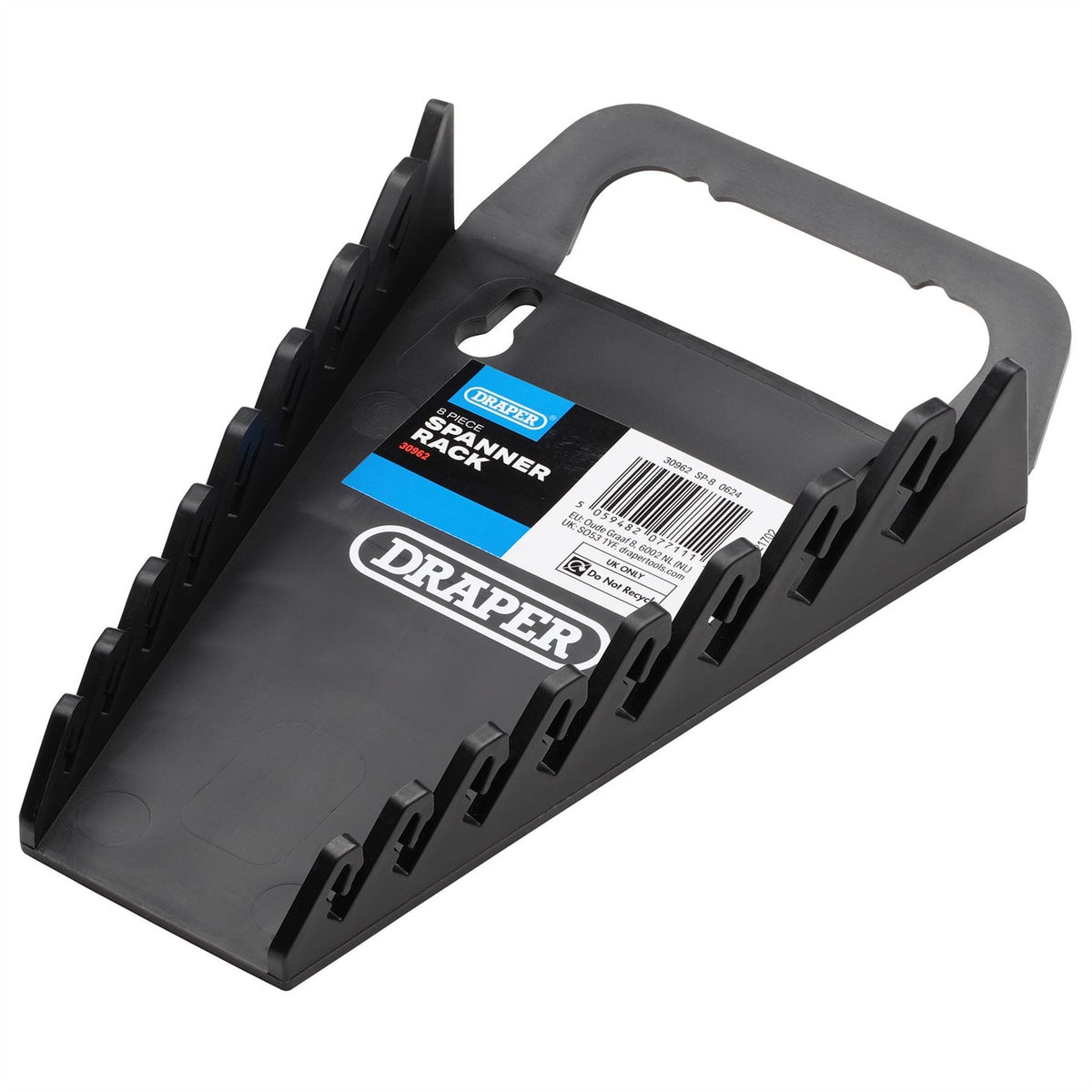 Draper Spanner Rack Capacity 8 30962 White Rose Tools