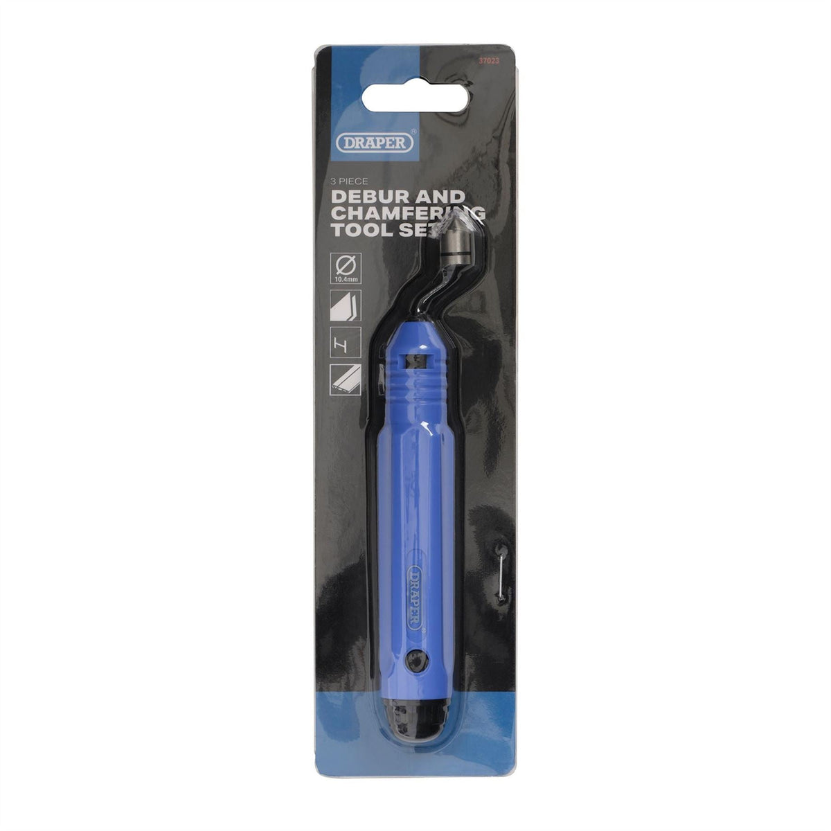 Draper Deburring and Chamfering Tool Set (3 Piece) 37023 White Rose Tools