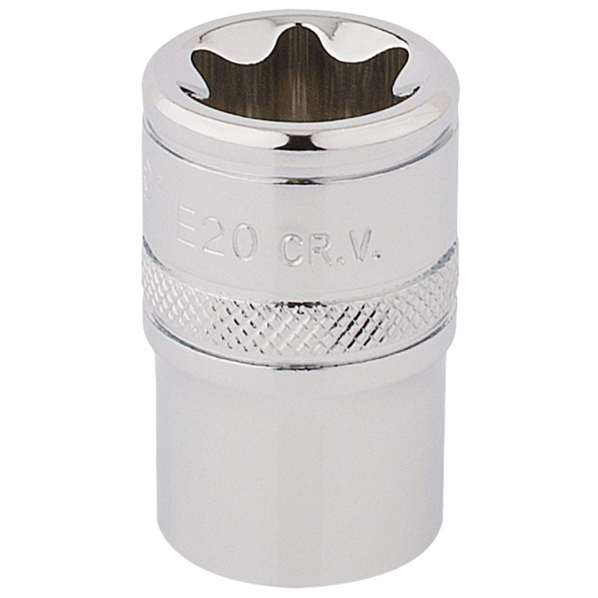 Draper Expert TX-STAR® Socket 1/2" Sq. Dr. E20 34345 White Rose Tools