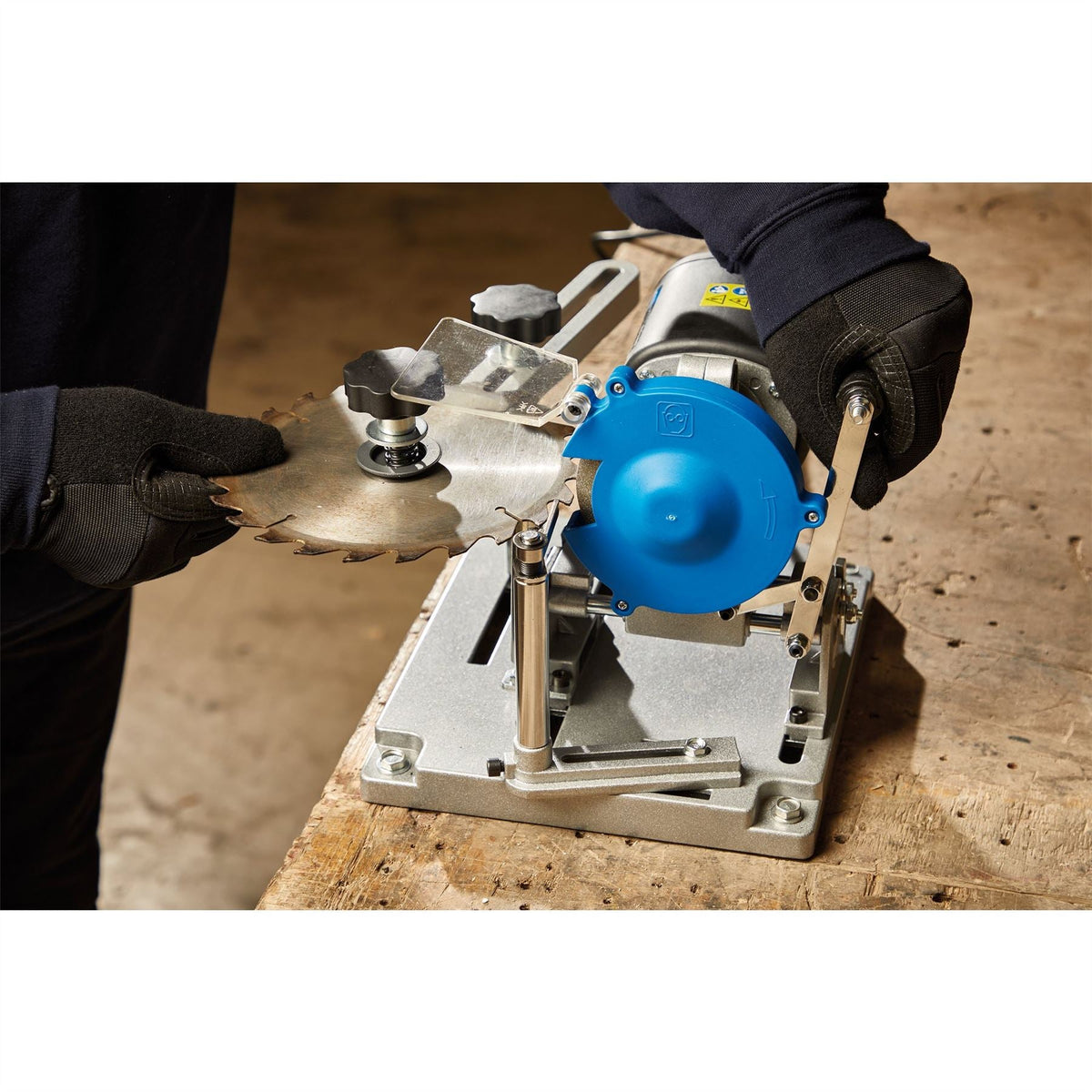 Draper Storm Force 230V Circular Saw Blade Sharpener 110W 98486 White Rose Tools