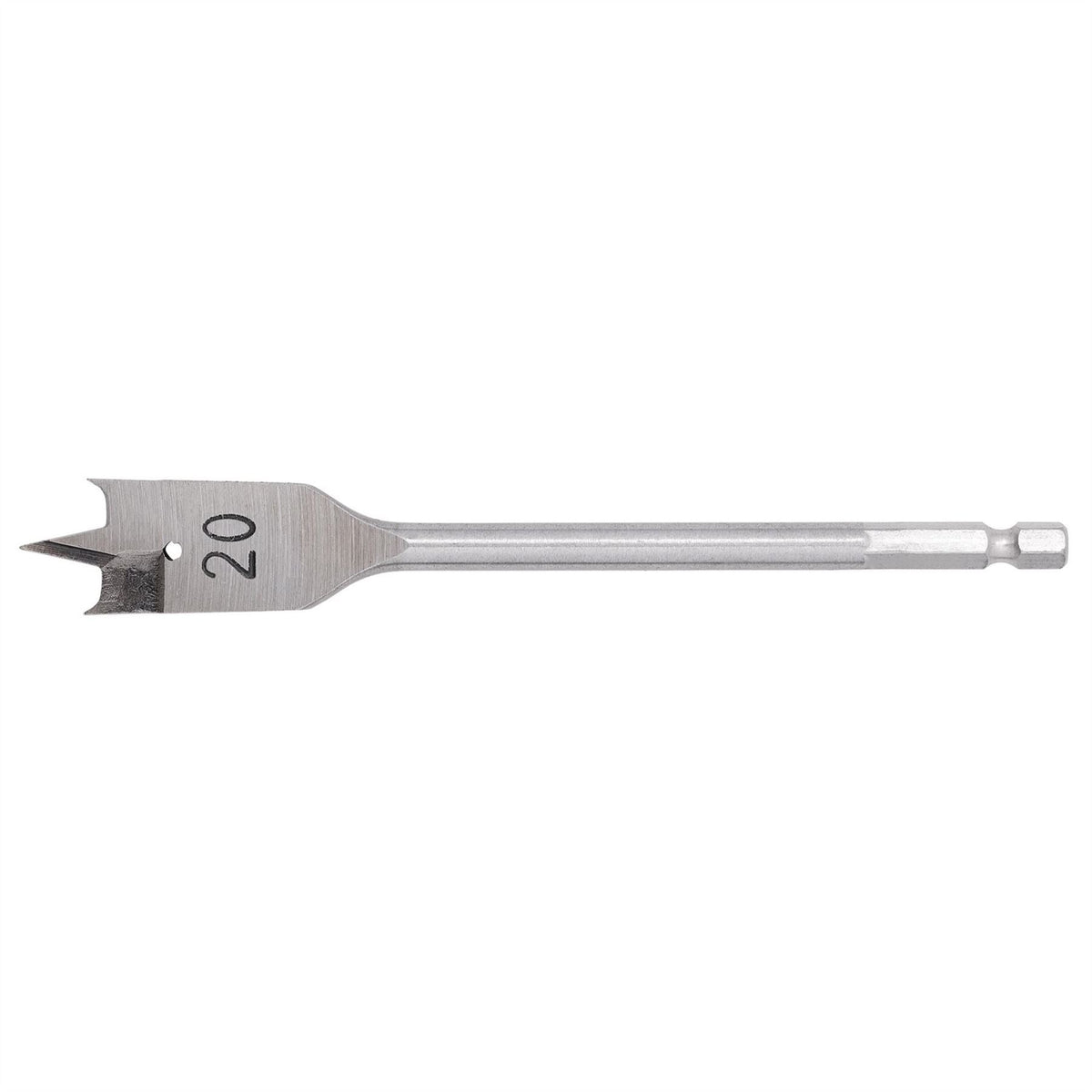Draper Flat Wood Drill Bit 20 x 152mm 41552 White Rose Tools