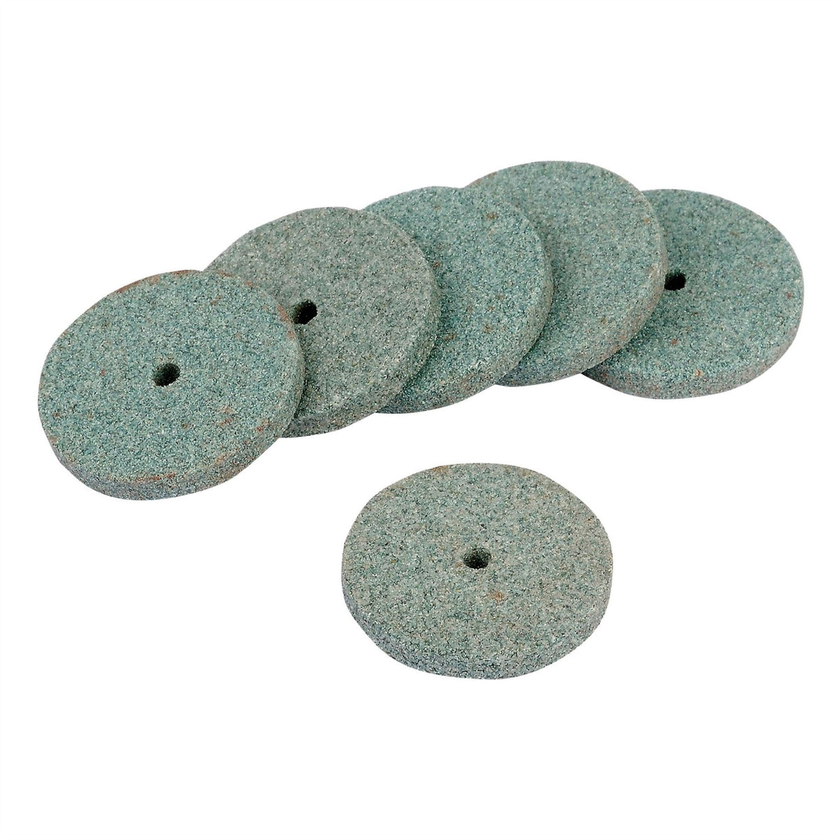 Draper Tube of 6 22mm 80 Grit Grinding Wheels for 95W Multi-Tool Kit 44455 White Rose Tools