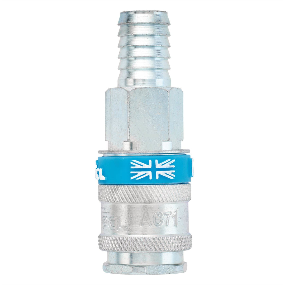Draper Euro Coupling Hose Tailpiece 13mm (Sold Loose) 54413 White Rose Tools