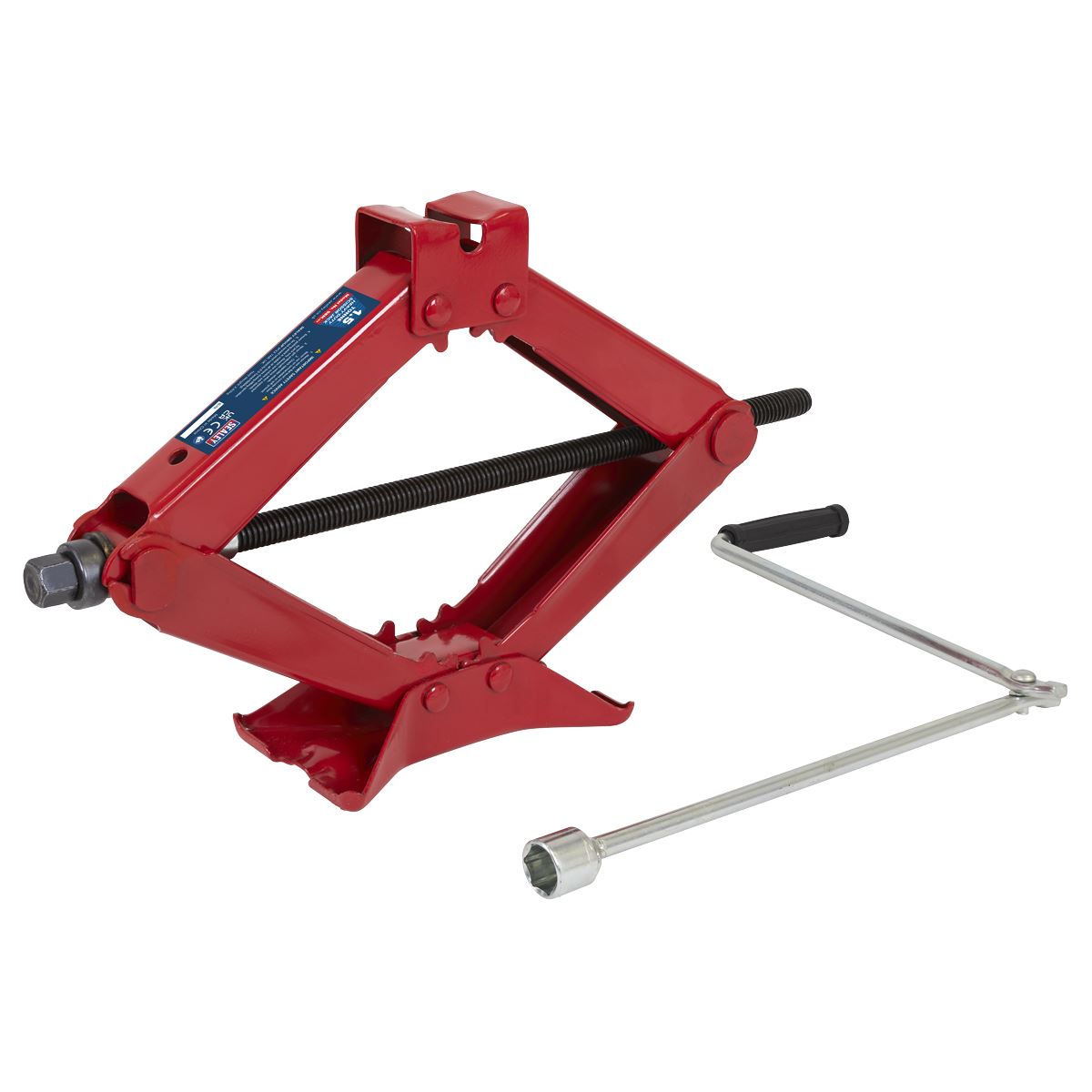 Sealey Heavy-Duty Scissor Jack 1.5 Tonne