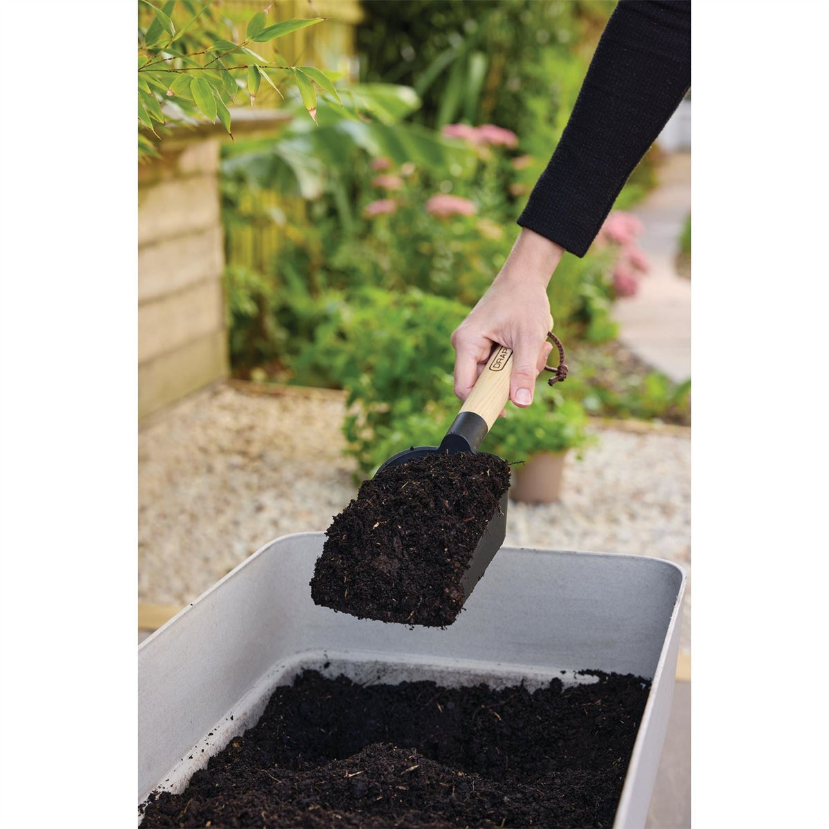 Draper Garden Scoop 30953 White Rose Tools