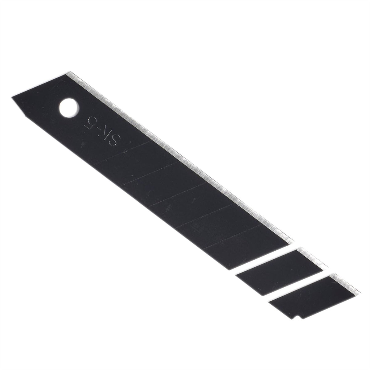 Draper Snap-Off Segment Knife Blades 18mm Black (Pack of 10) 27787 White Rose Tools