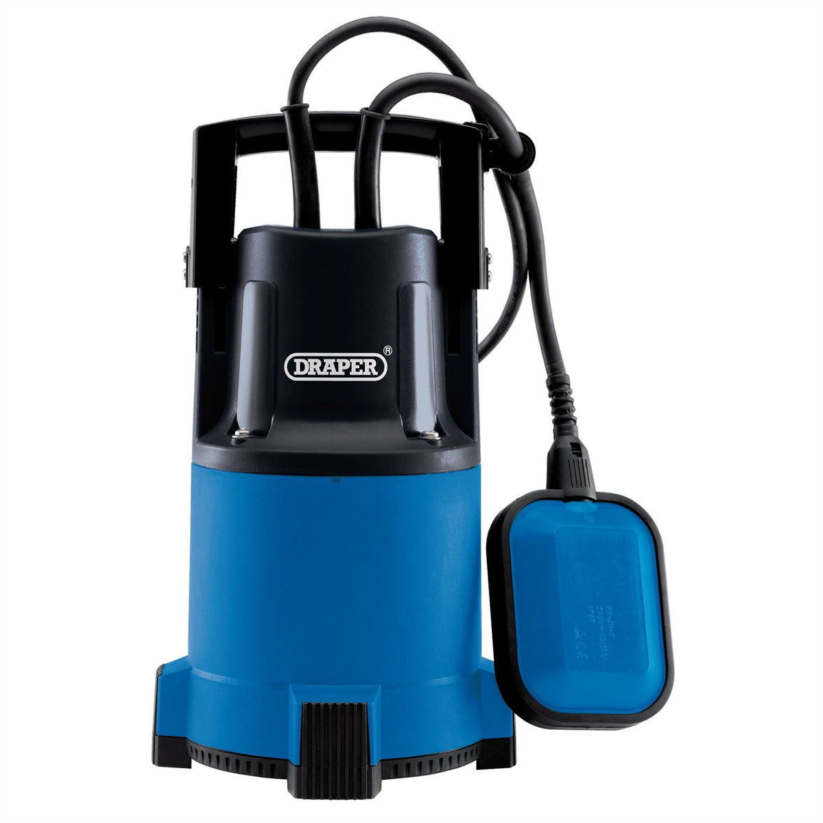Draper 110V Submersible Clean Water Pump with Float Switch 100L/min 250W 98913 White Rose Tools