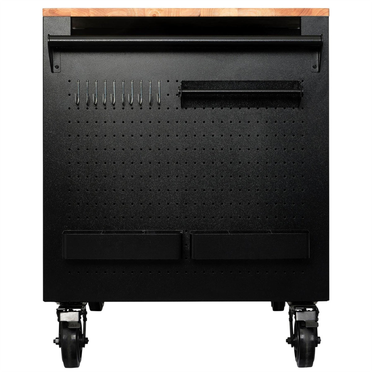 BUNKER 14 Drawer Multi-Functional Workbench Roller Tool Cabinet 48" Green 27332 White Rose Tools