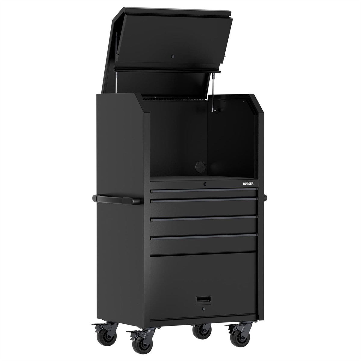 BUNKER Diagnostic Trolley 4 Drawer 34" 31704 White Rose Tools