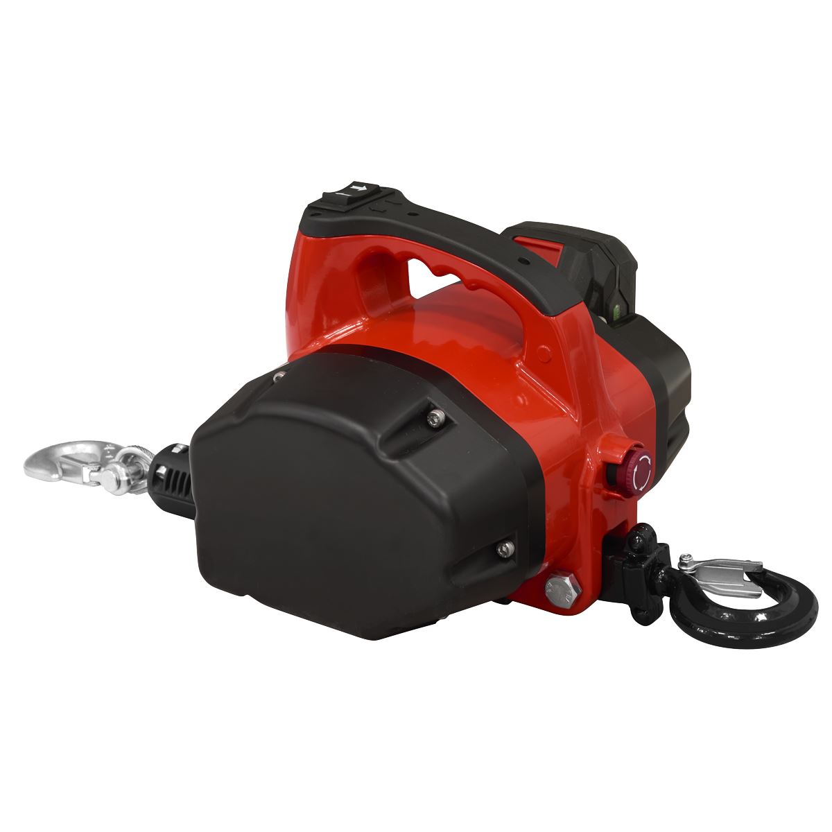Sealey Portable Handheld Winch 500kg Pulling Force 20V White Rose Tools