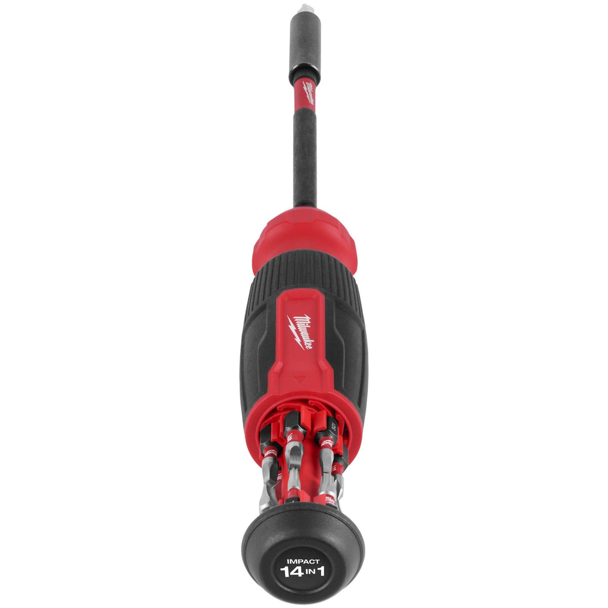 Milwaukee 14 in 1 Shockwave Multi Bit Screwdriver Phillips Pozi Torx Slotted Hex White Rose Tools