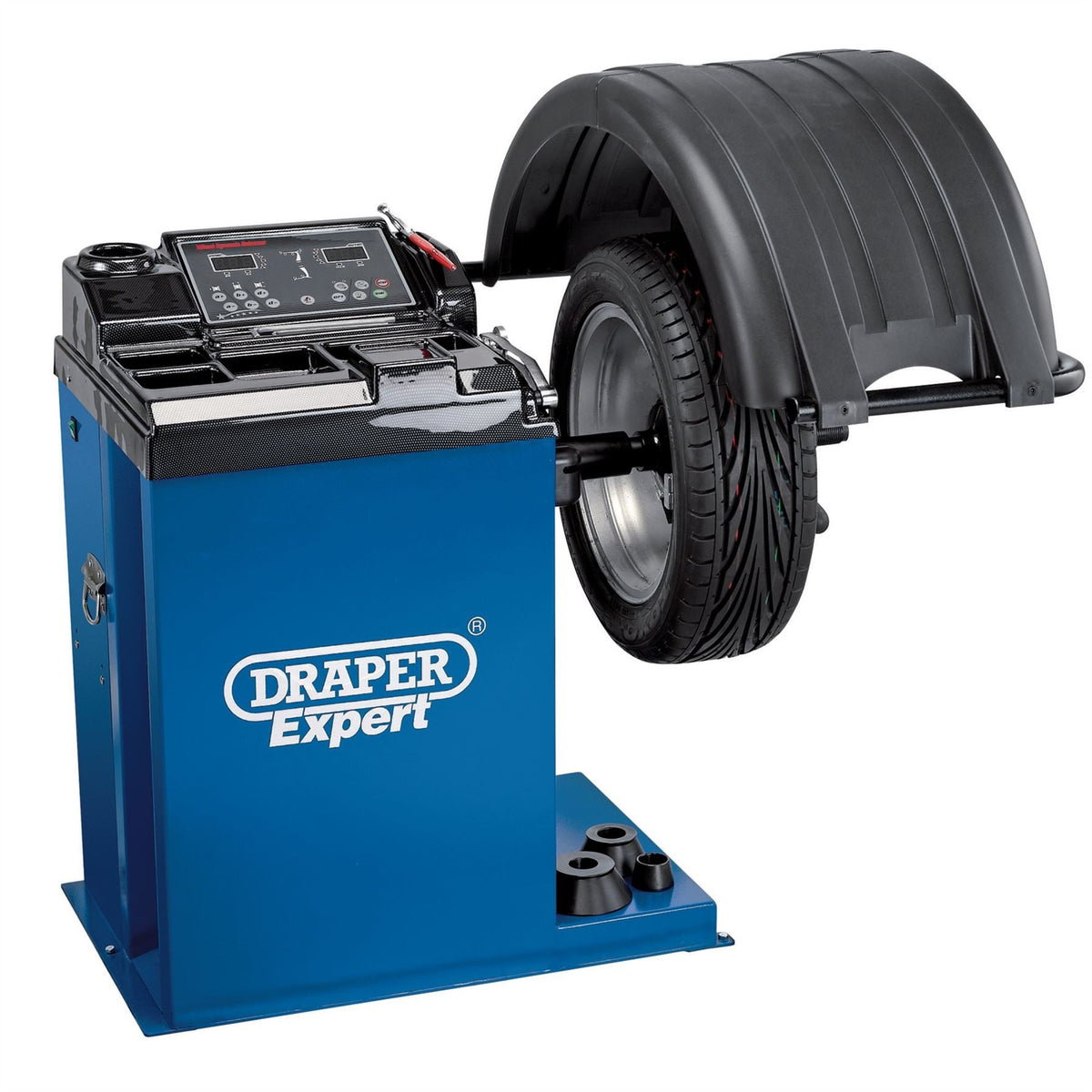 Draper Expert Semi Automatic Wheel Balancer 91860 White Rose Tools