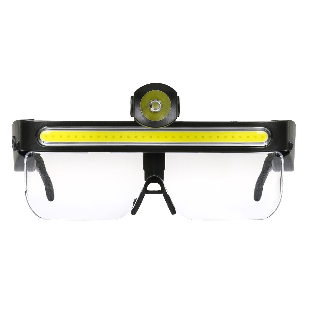 Sealey Rechargeable LED Head Torch Removable PC Lens 9W COB & 5W LED White Rose Tools