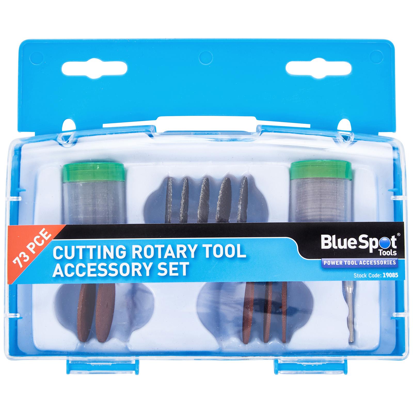 BlueSpot Cutting Rotary Tool Accessory Set 73 Piece