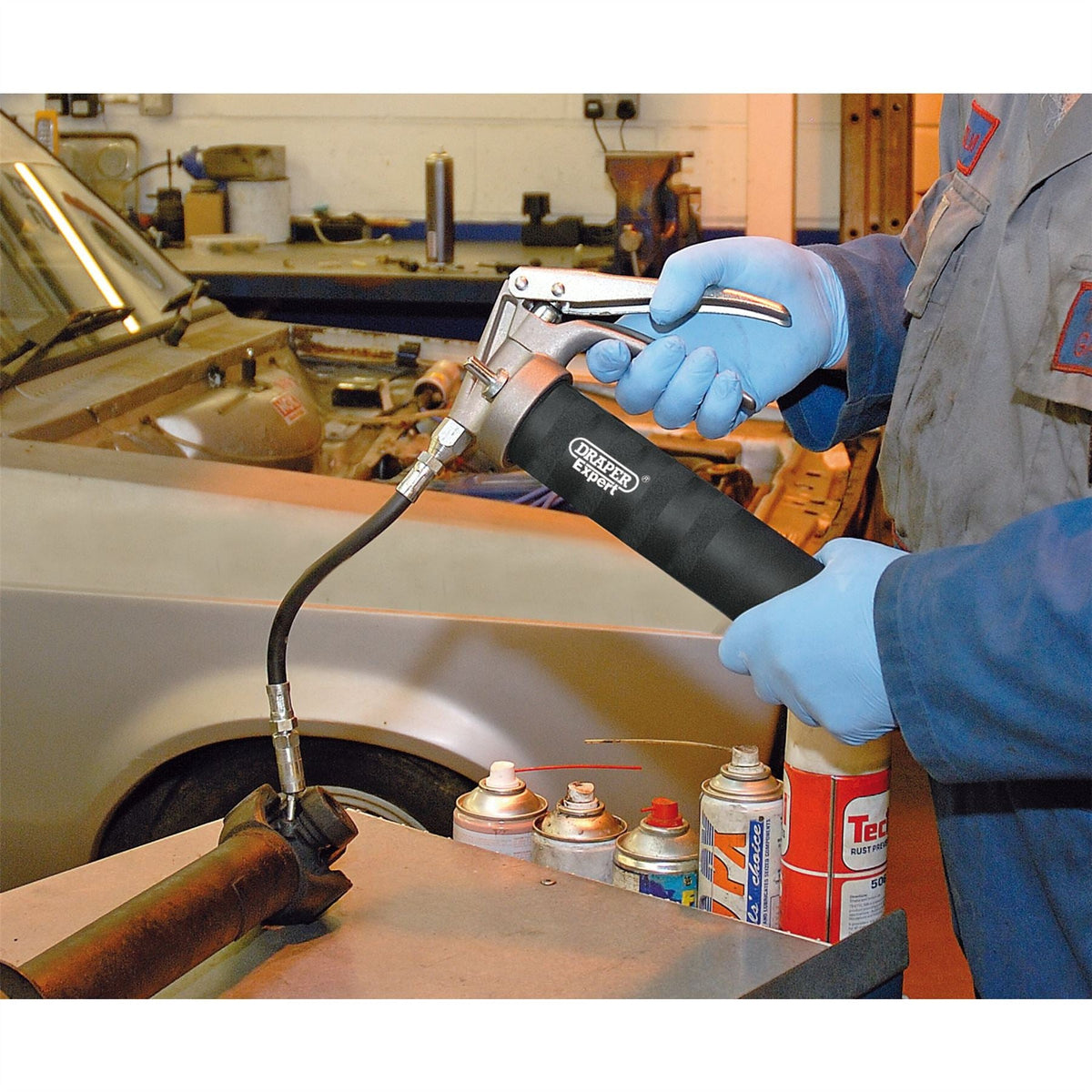 Draper Expert Pistol-Type Grease Gun 500cc 47811 White Rose Tools